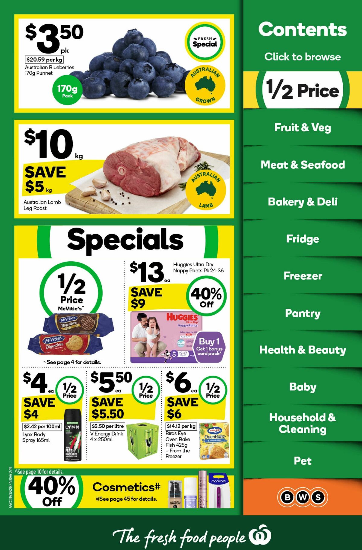 Woolworths Catalogues from 28 August