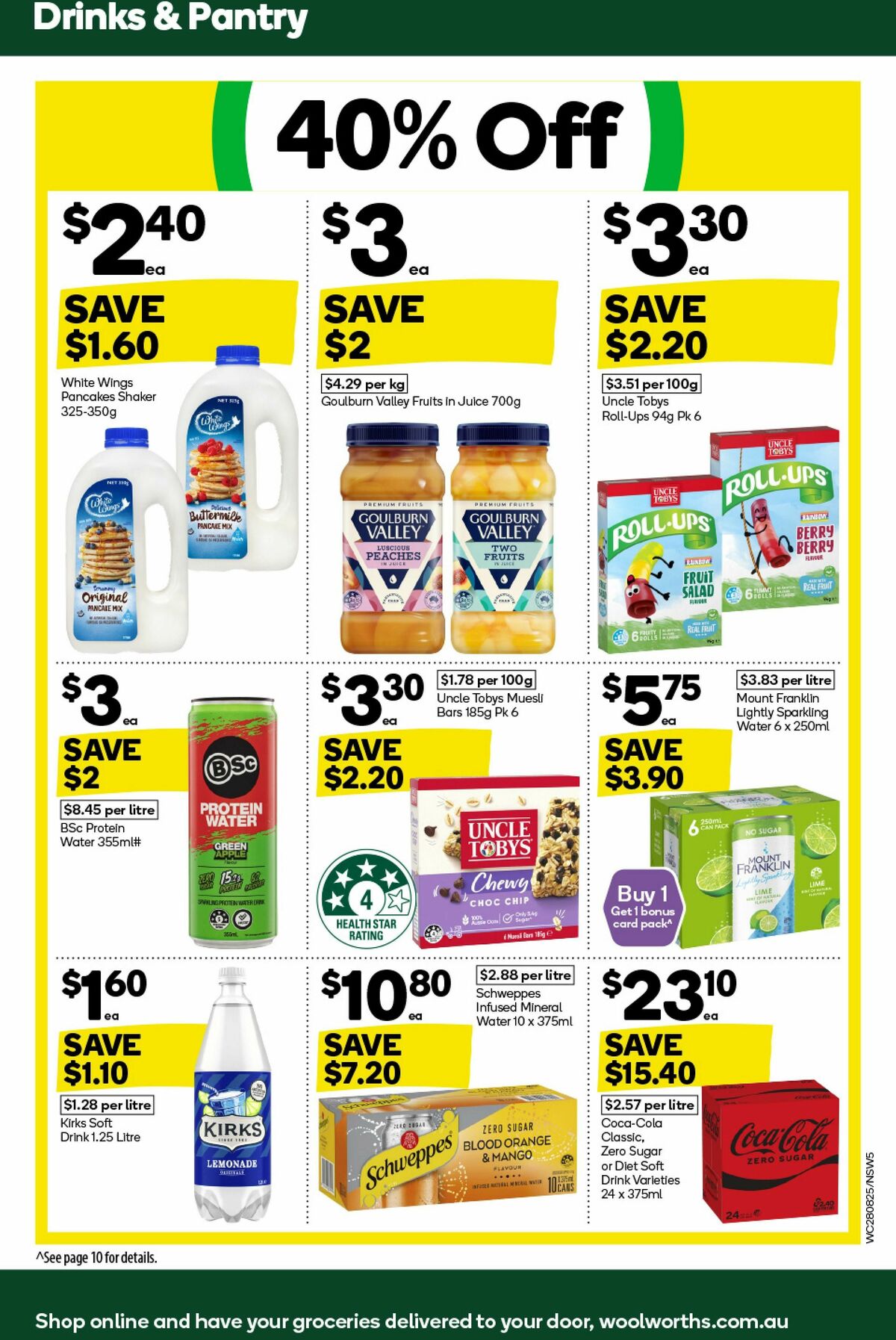 Woolworths Catalogues from 28 August