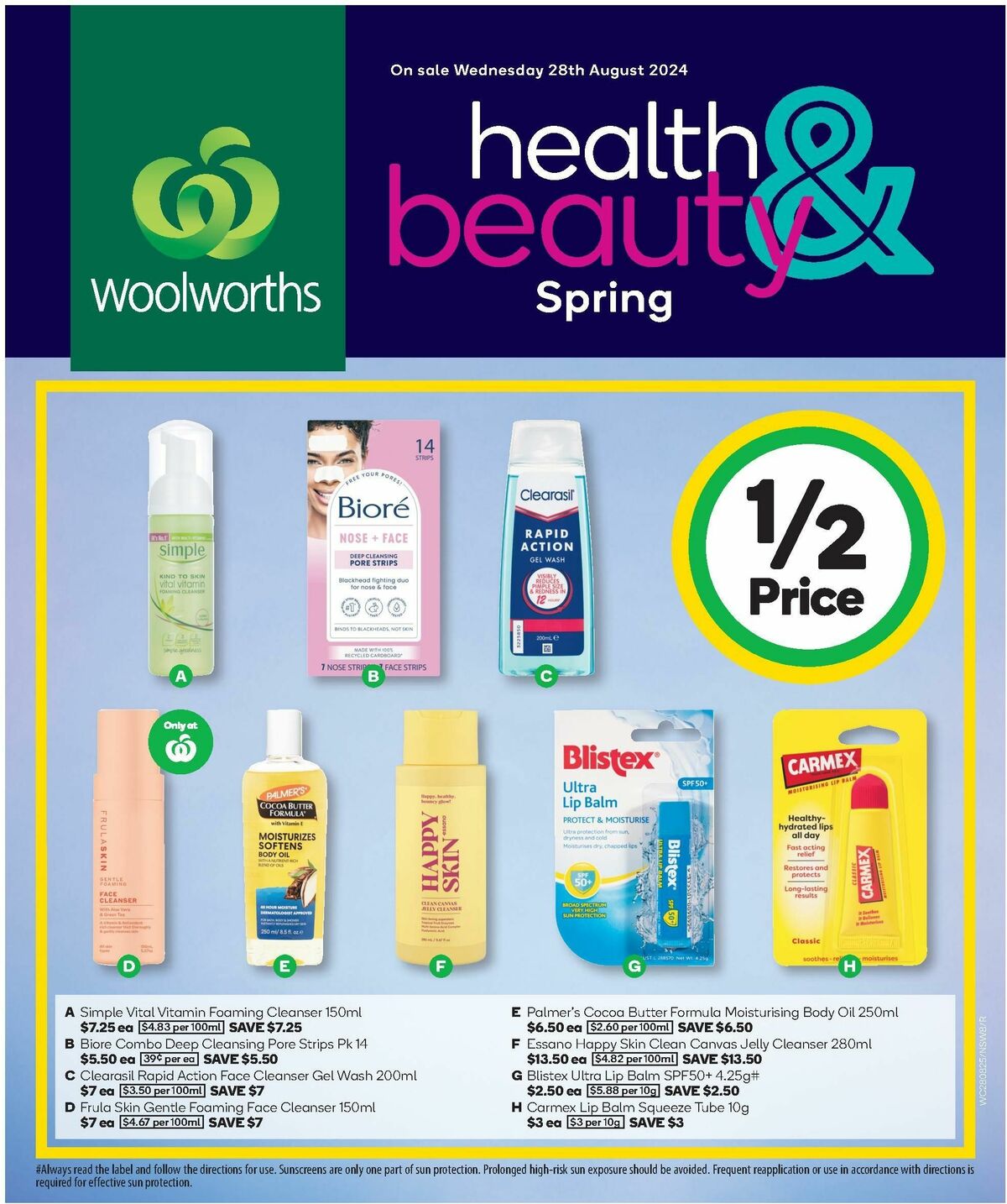 Woolworths Spring Health & Beauty Catalogue Catalogues from 28 August