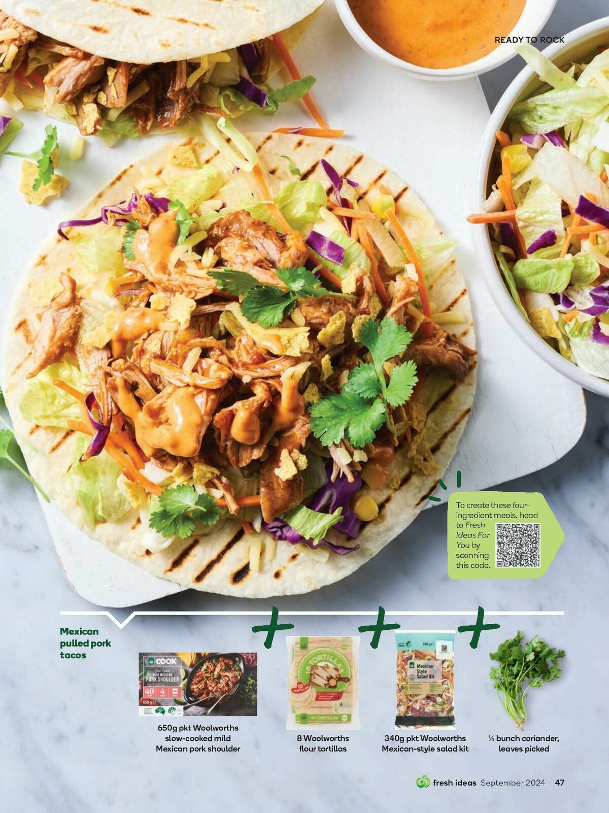 Woolworths Fresh Ideas Magazine September Catalogues from 1 September