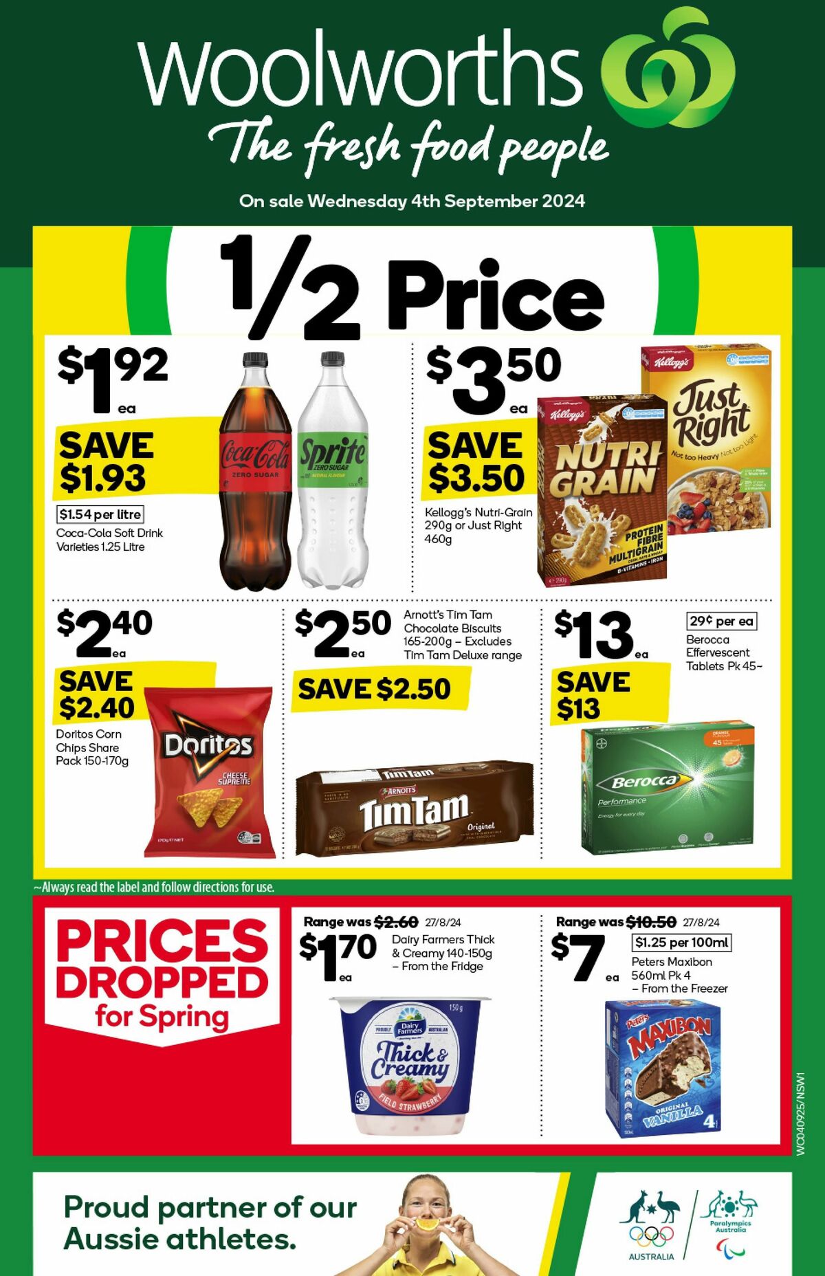 Woolworths Catalogues from 4 September