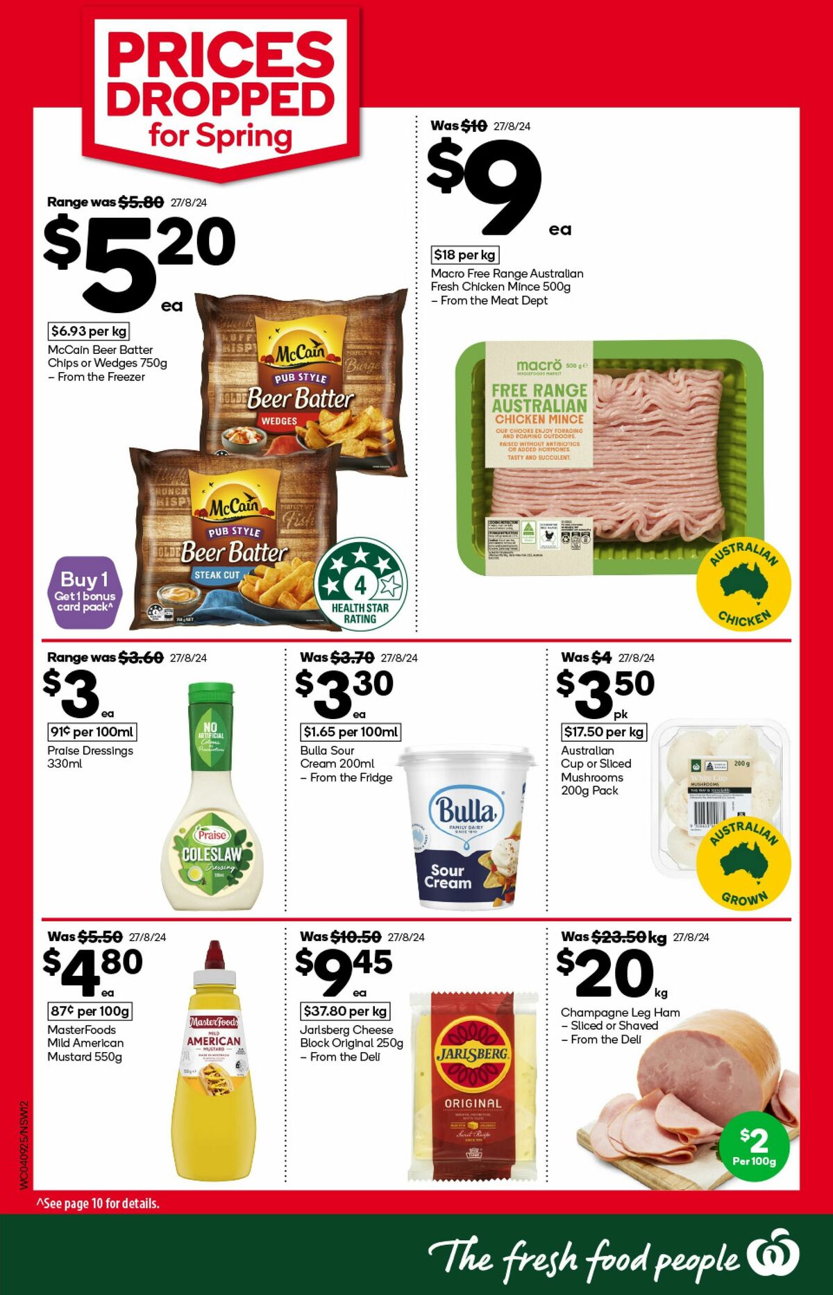 Woolworths Catalogues from 4 September