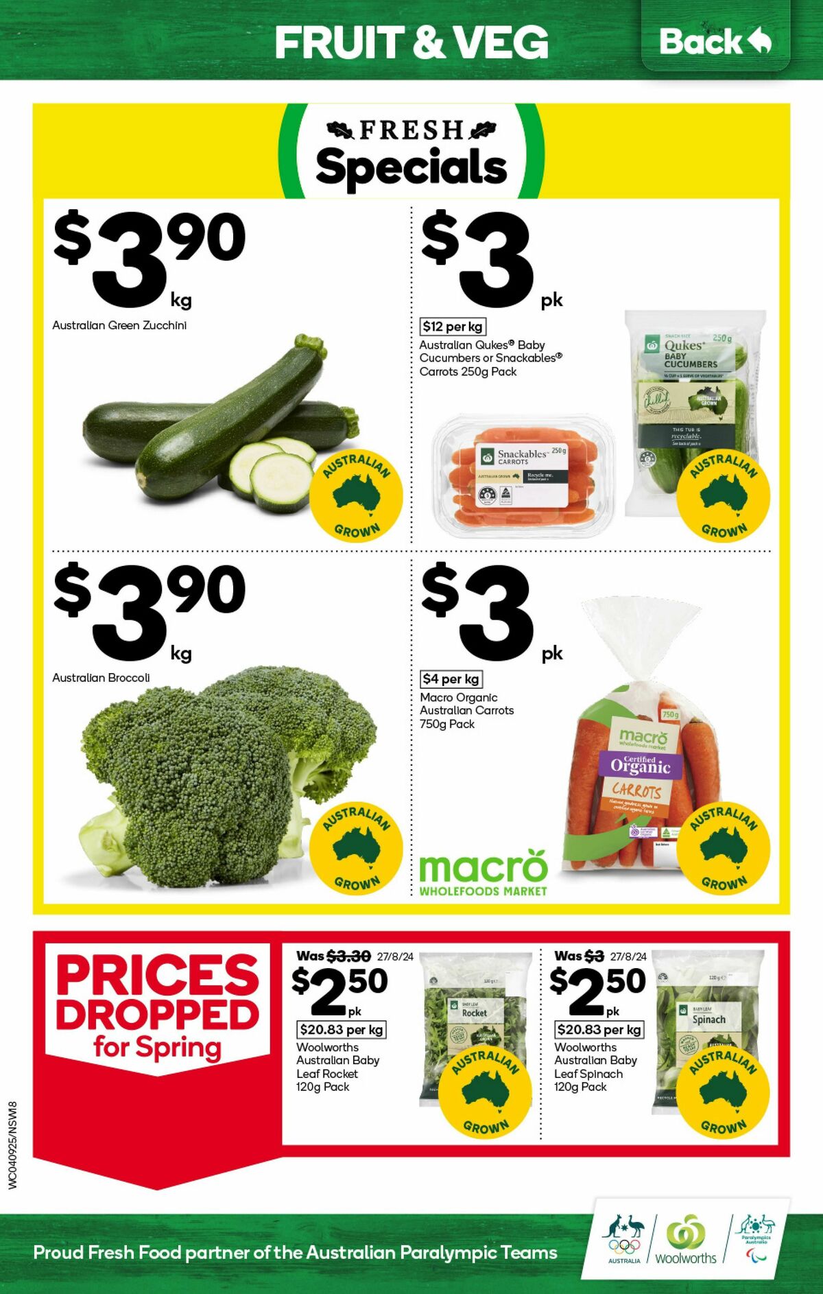 Woolworths Catalogues from 4 September