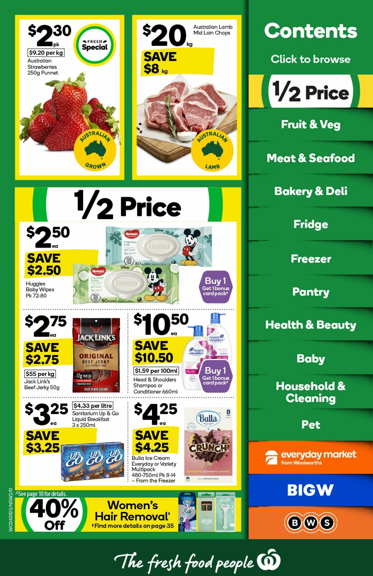 Woolworths Catalogues from 4 September