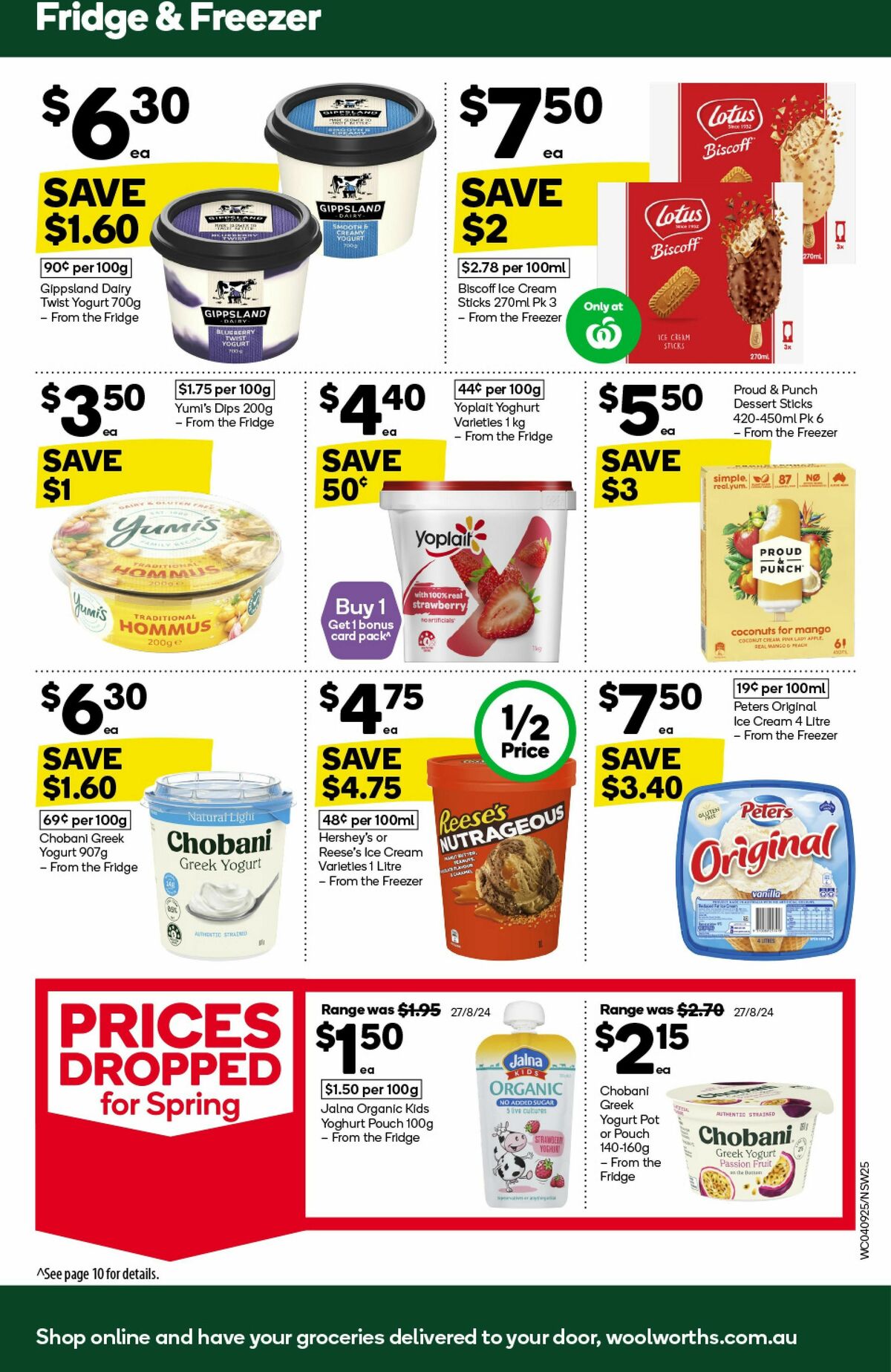 Woolworths Catalogues from 4 September