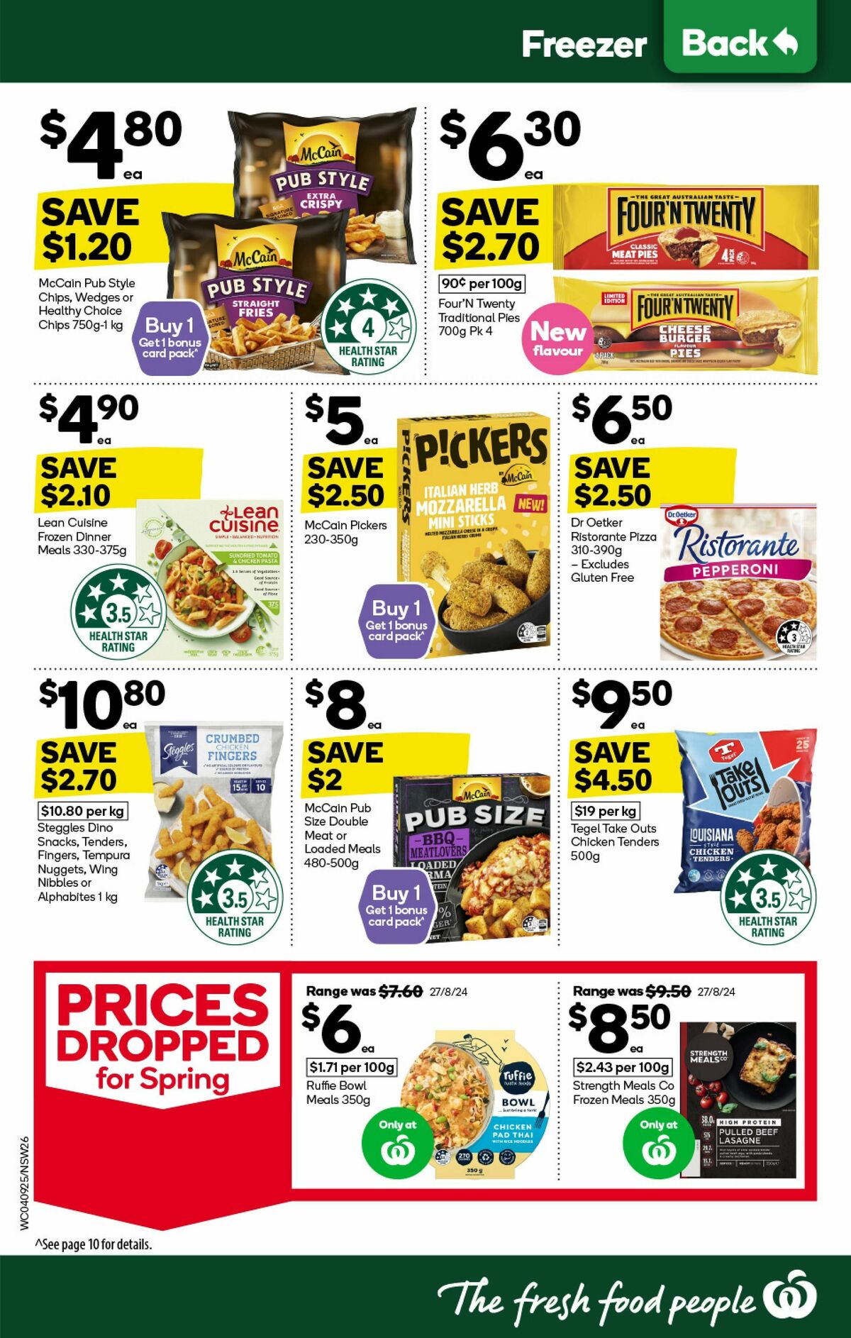 Woolworths Catalogues from 4 September