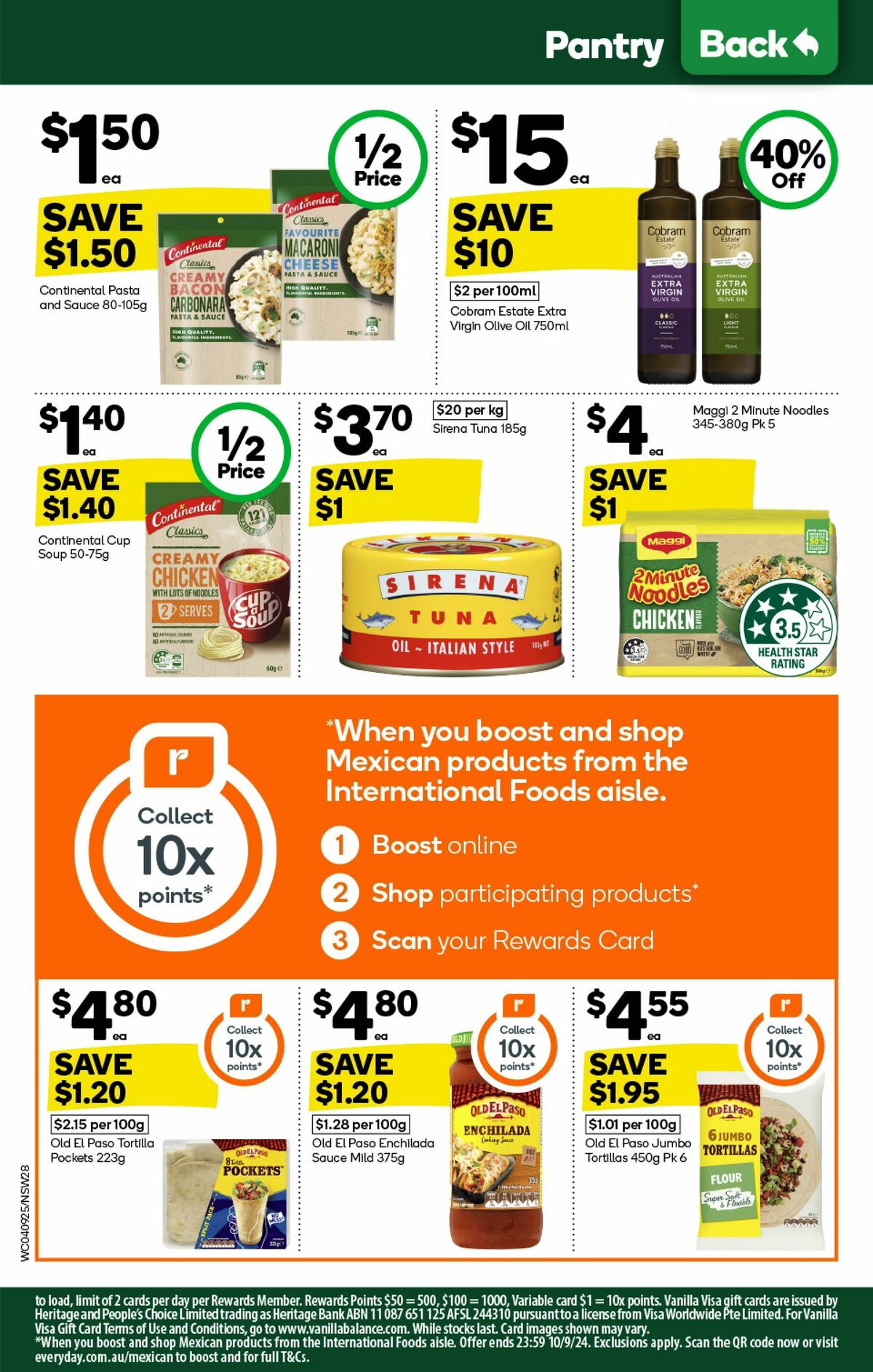 Woolworths Catalogues from 4 September