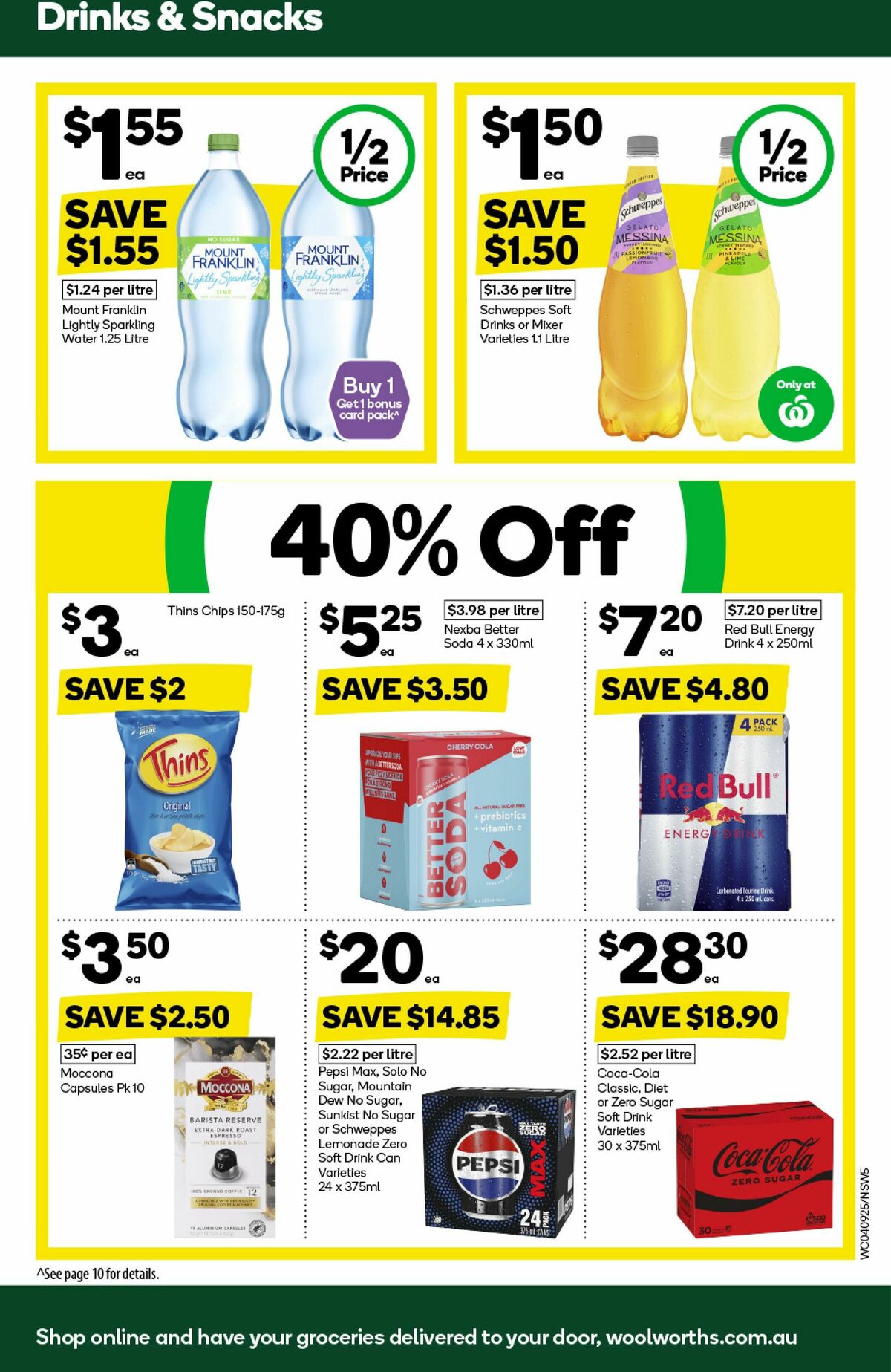 Woolworths Catalogues from 4 September