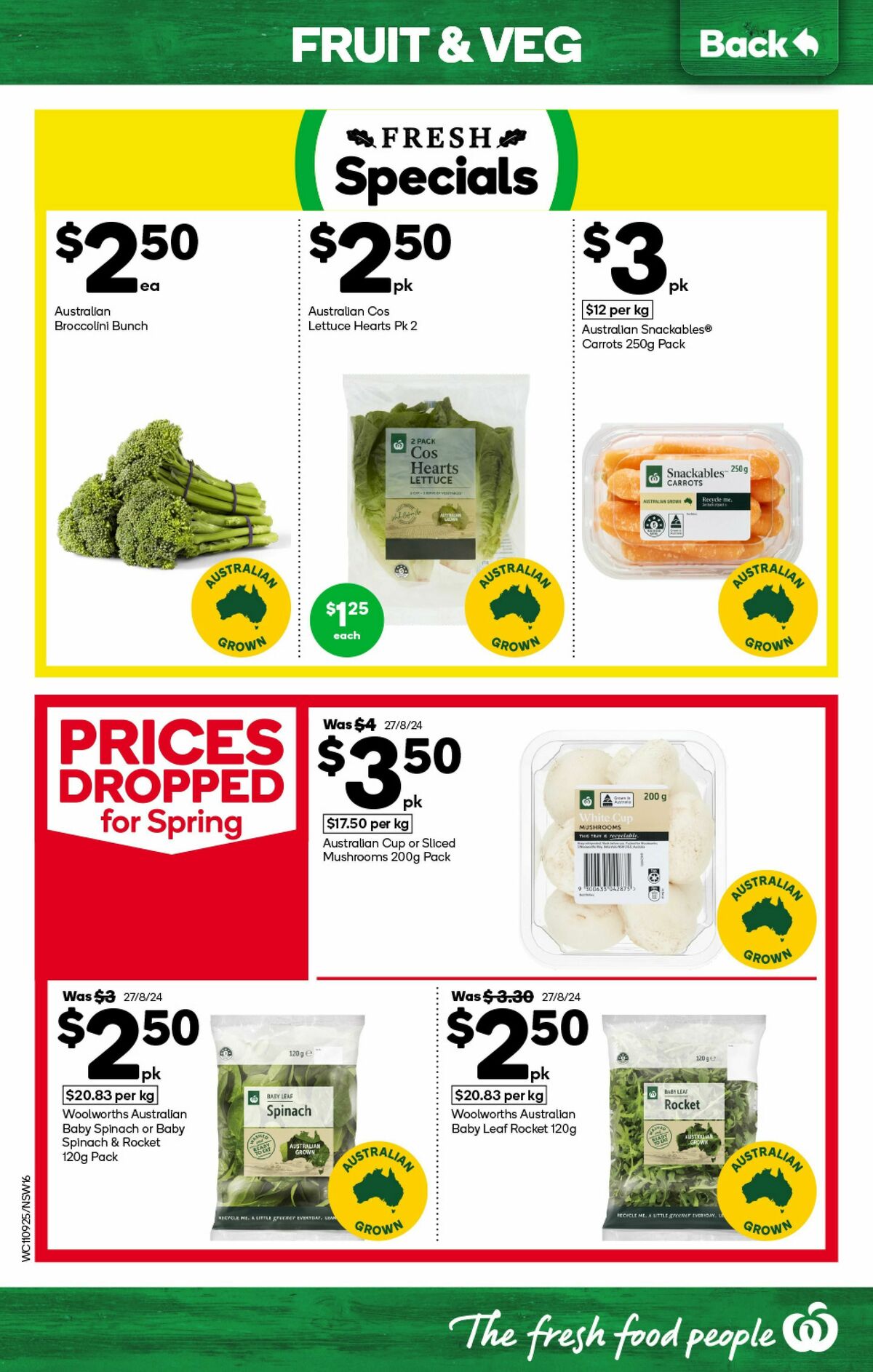 Woolworths Catalogues from 11 September