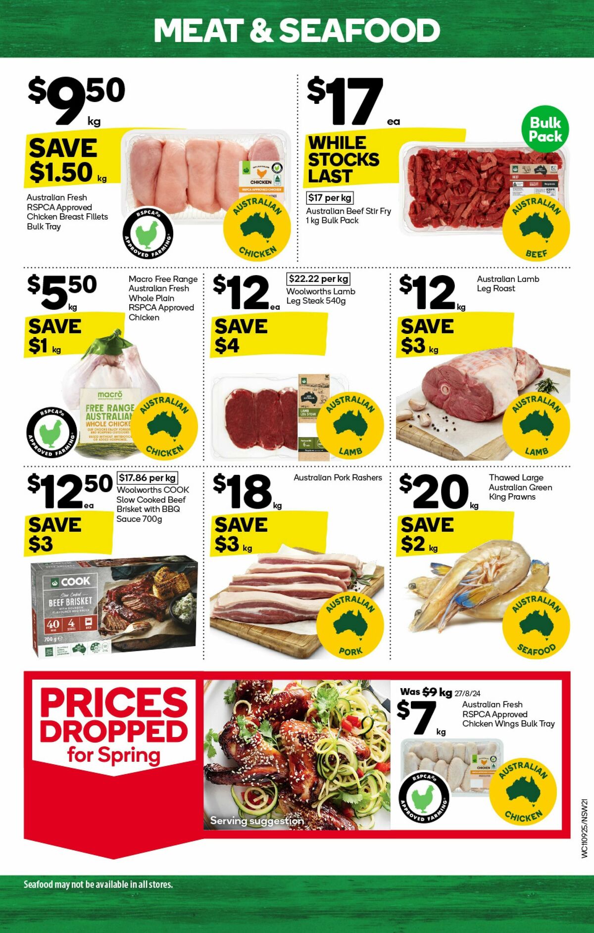 Woolworths Catalogues from 11 September