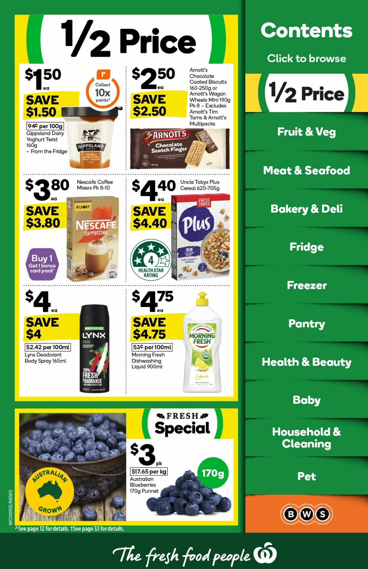 Woolworths Catalogues from 11 September