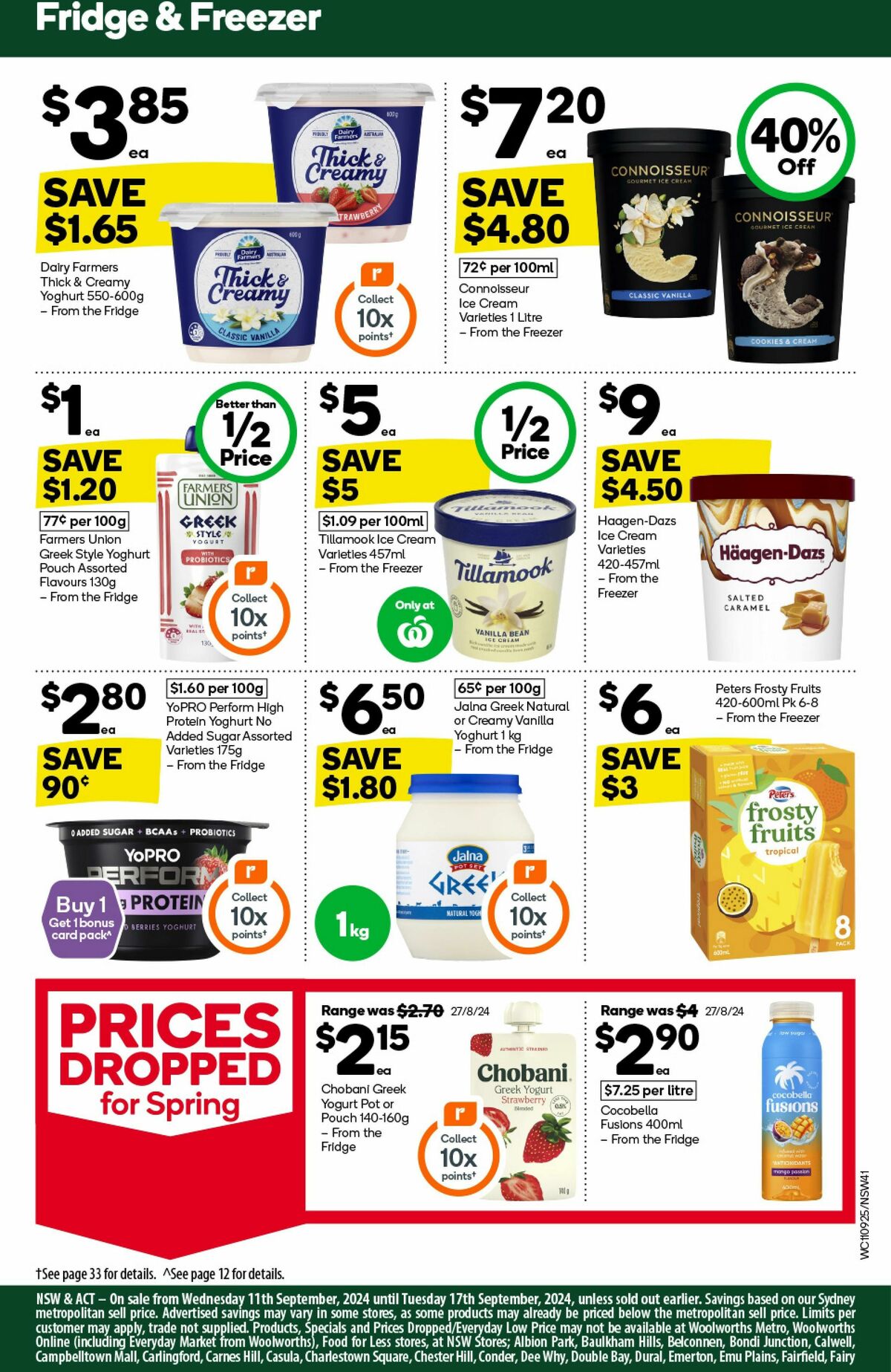 Woolworths Catalogues from 11 September