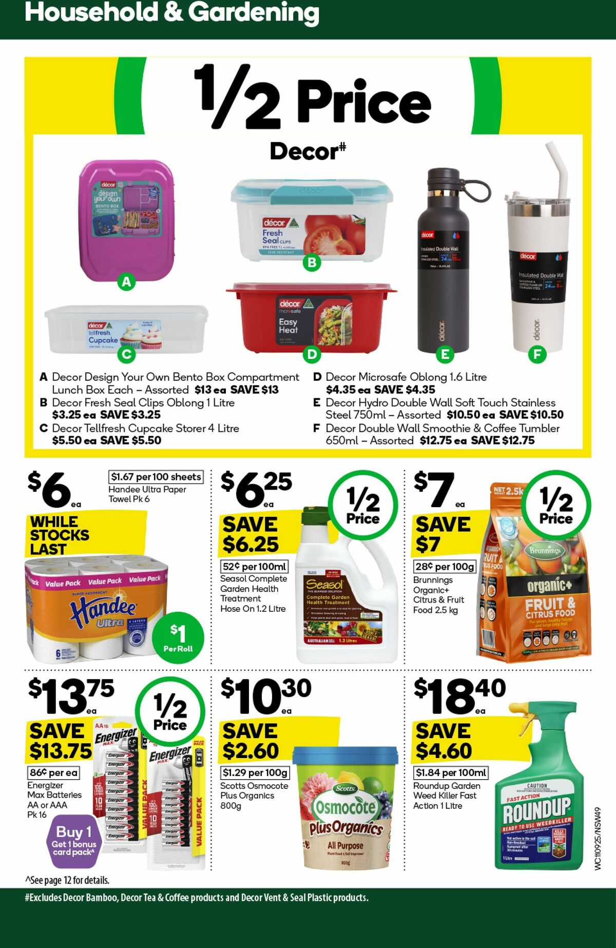 Woolworths Catalogues from 11 September