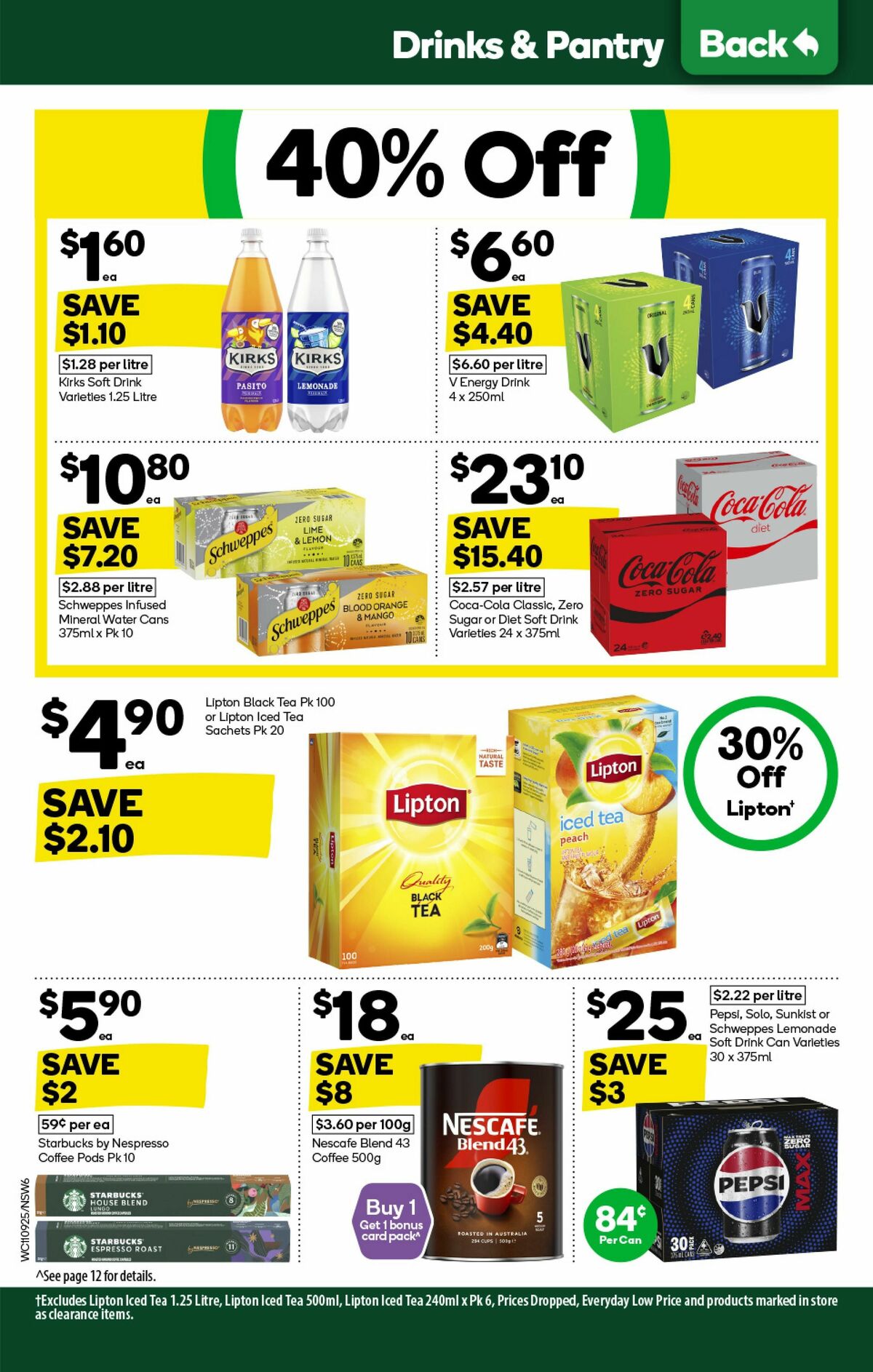 Woolworths Catalogues from 11 September