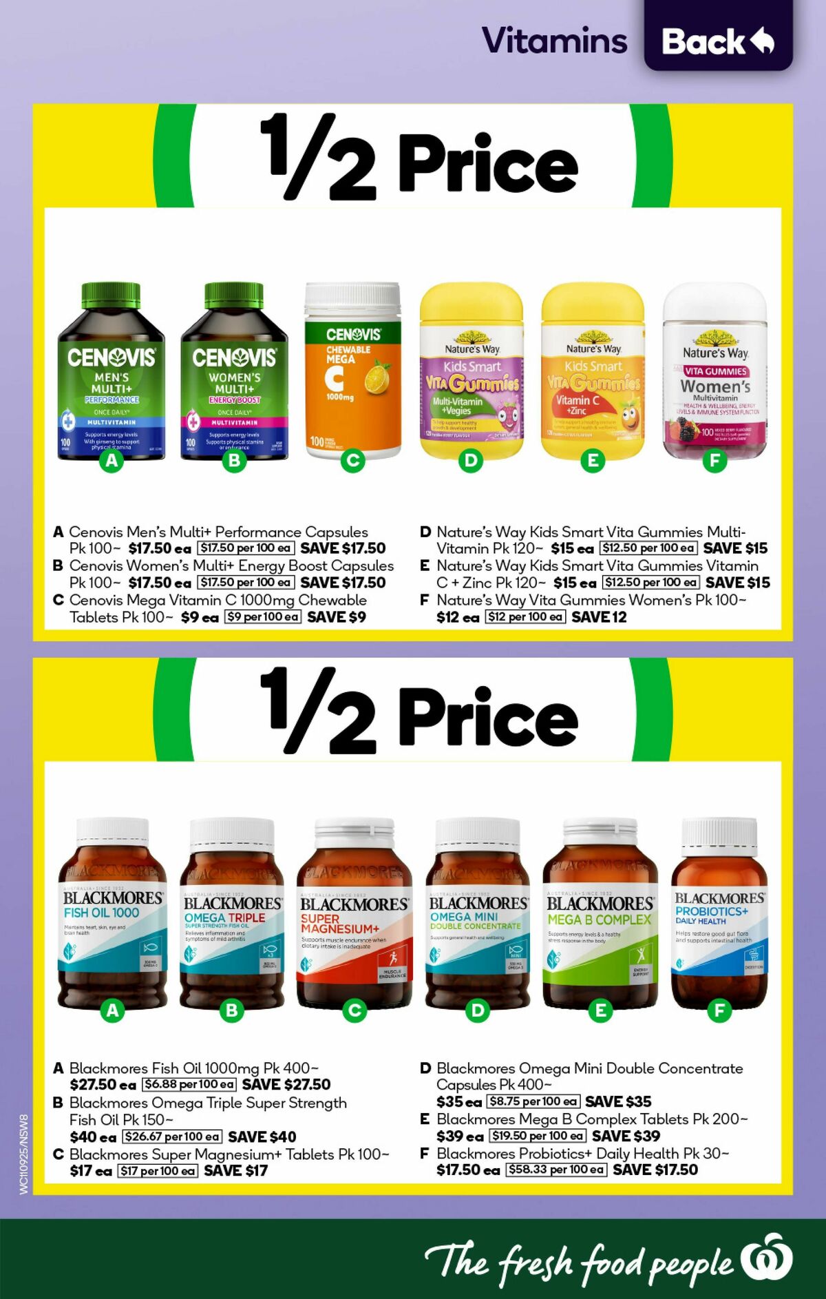 Woolworths Catalogues from 11 September