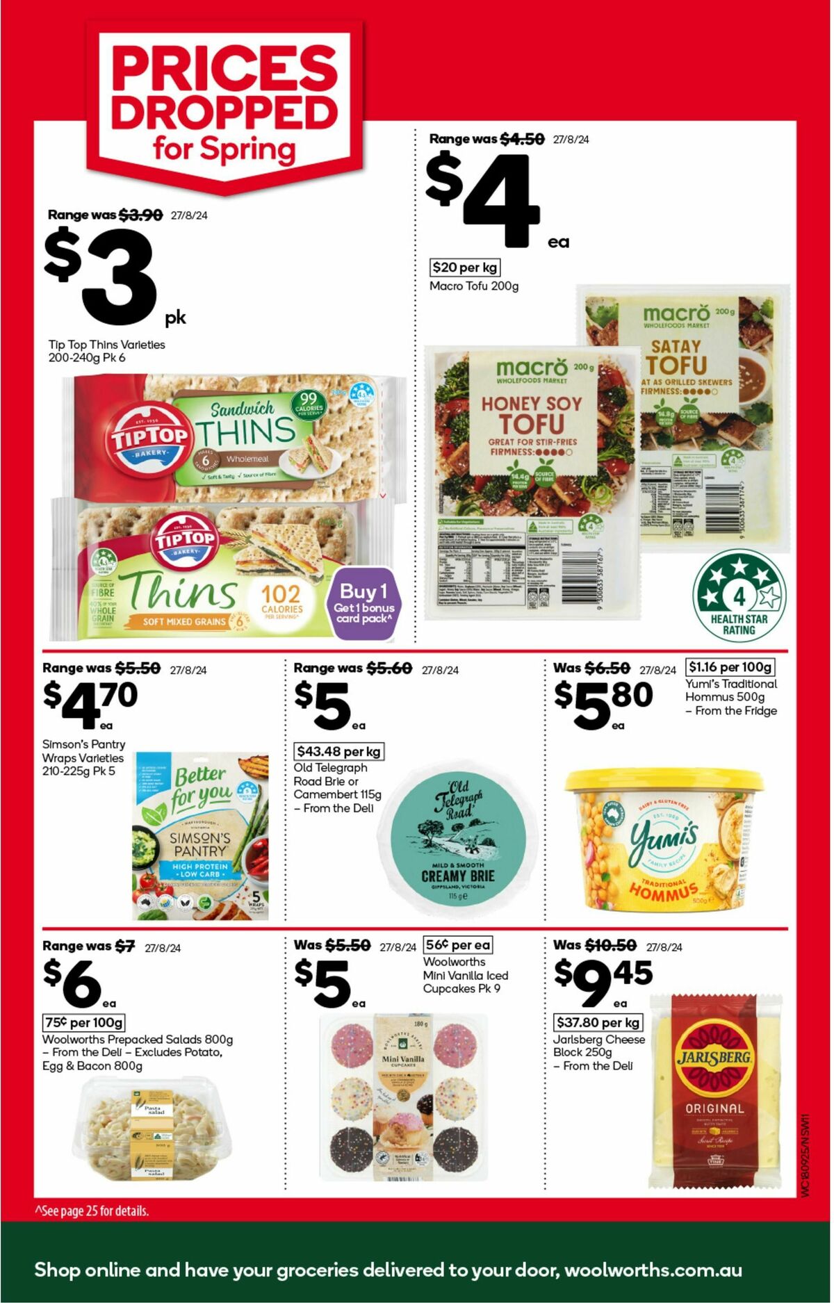 Woolworths Catalogues from 18 September