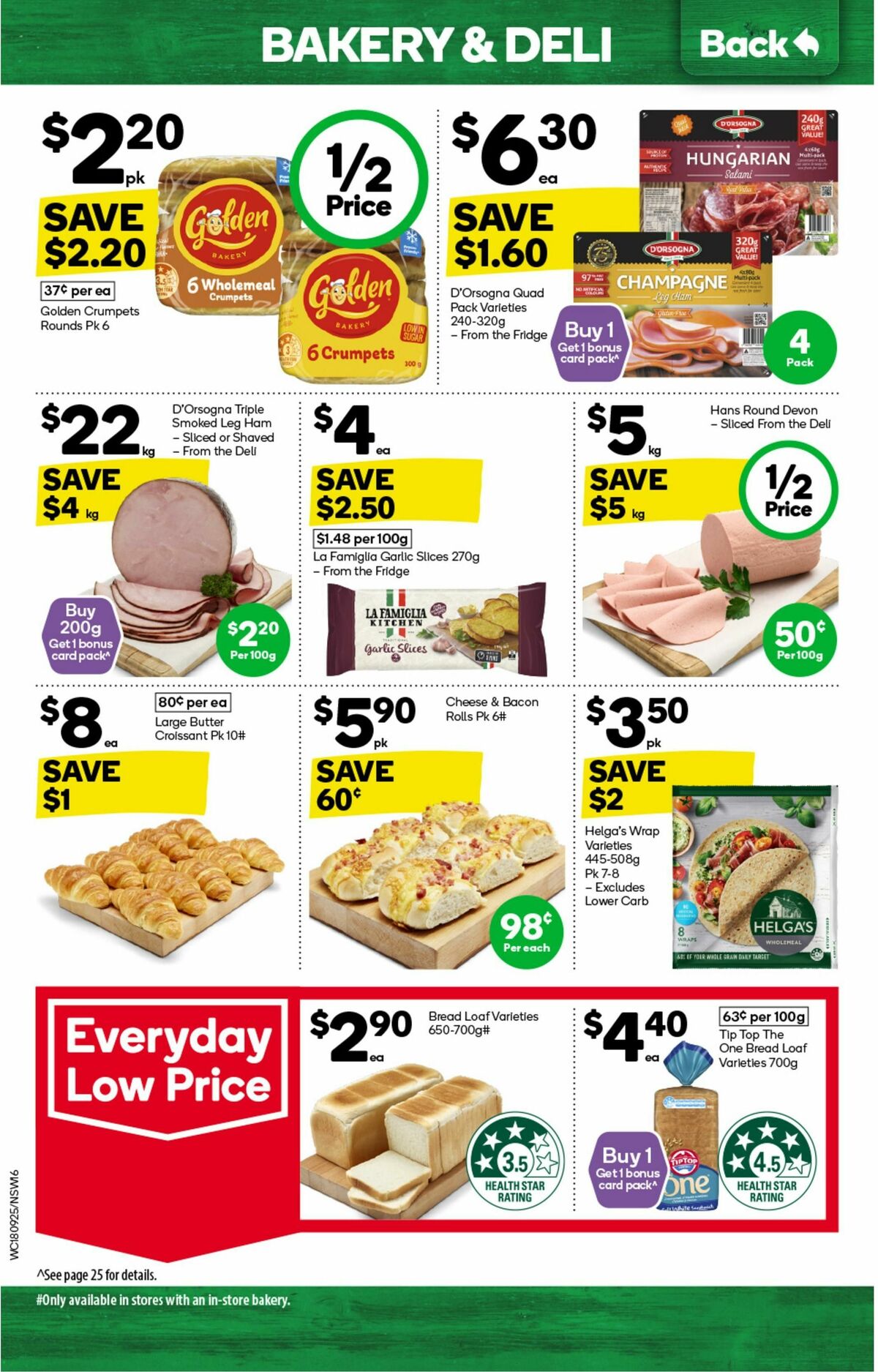 Woolworths Catalogues from 18 September