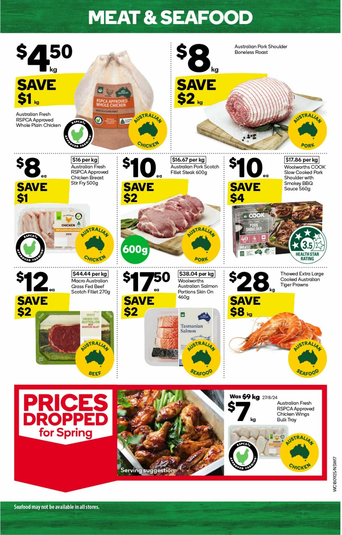 Woolworths Catalogues from 18 September