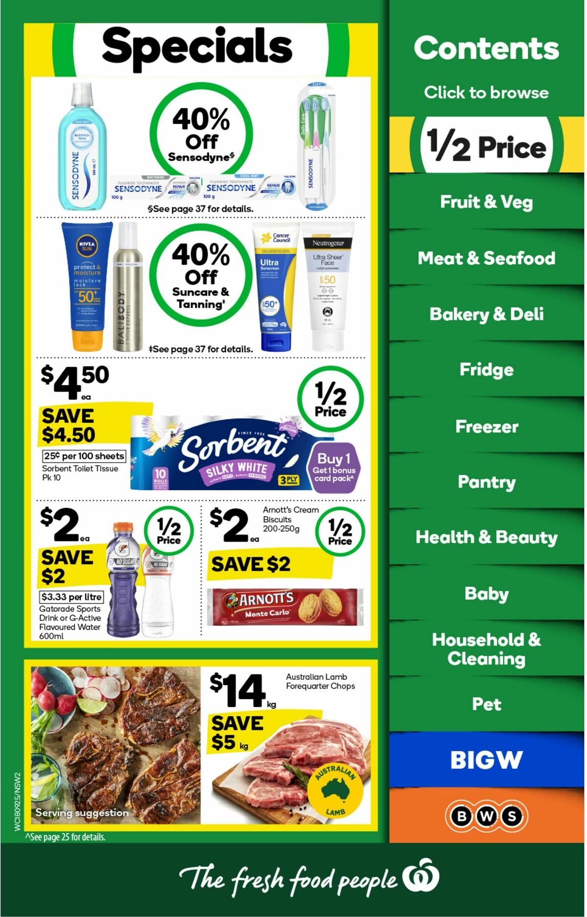 Woolworths Catalogues from 18 September