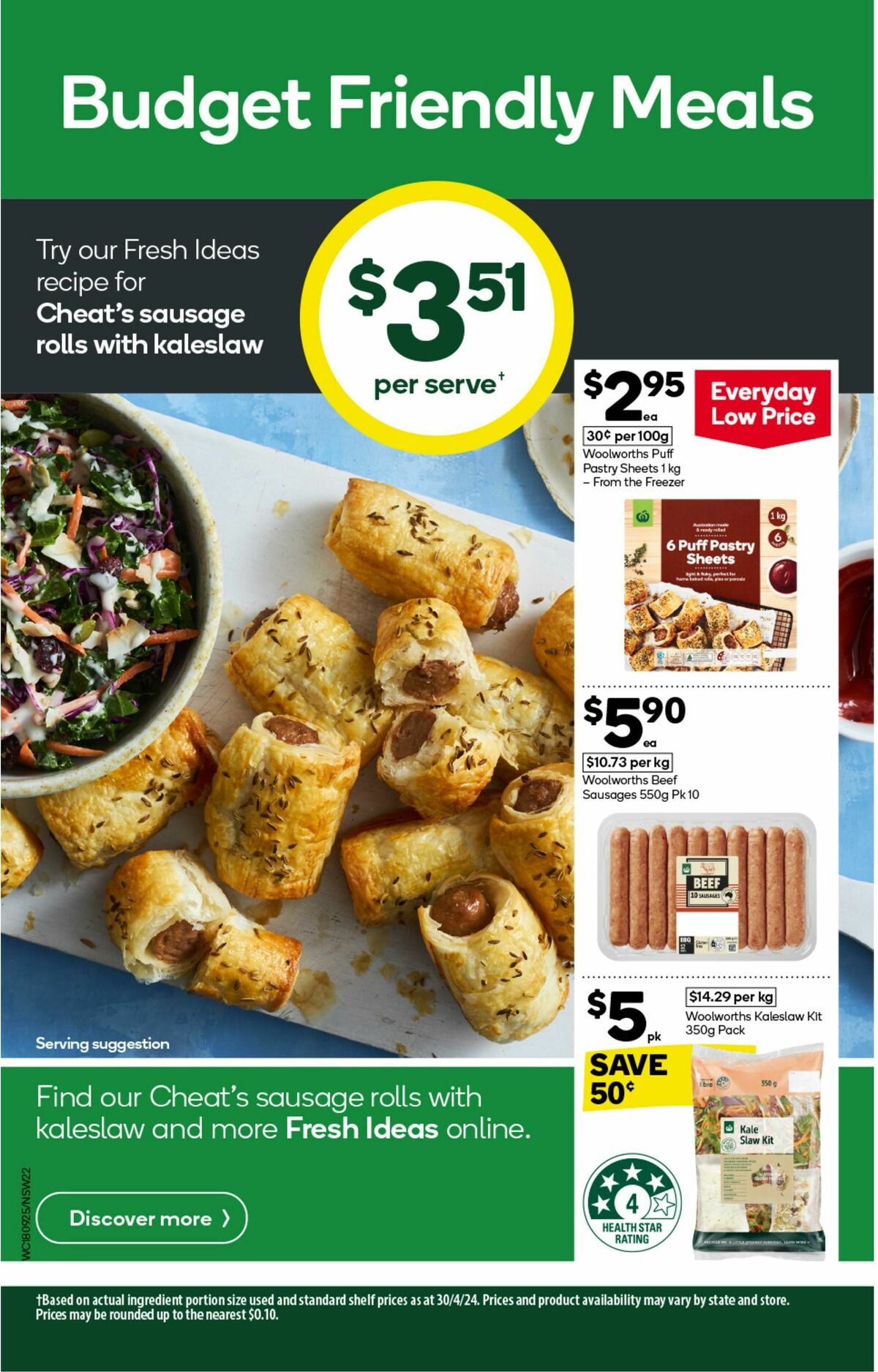 Woolworths Catalogues from 18 September