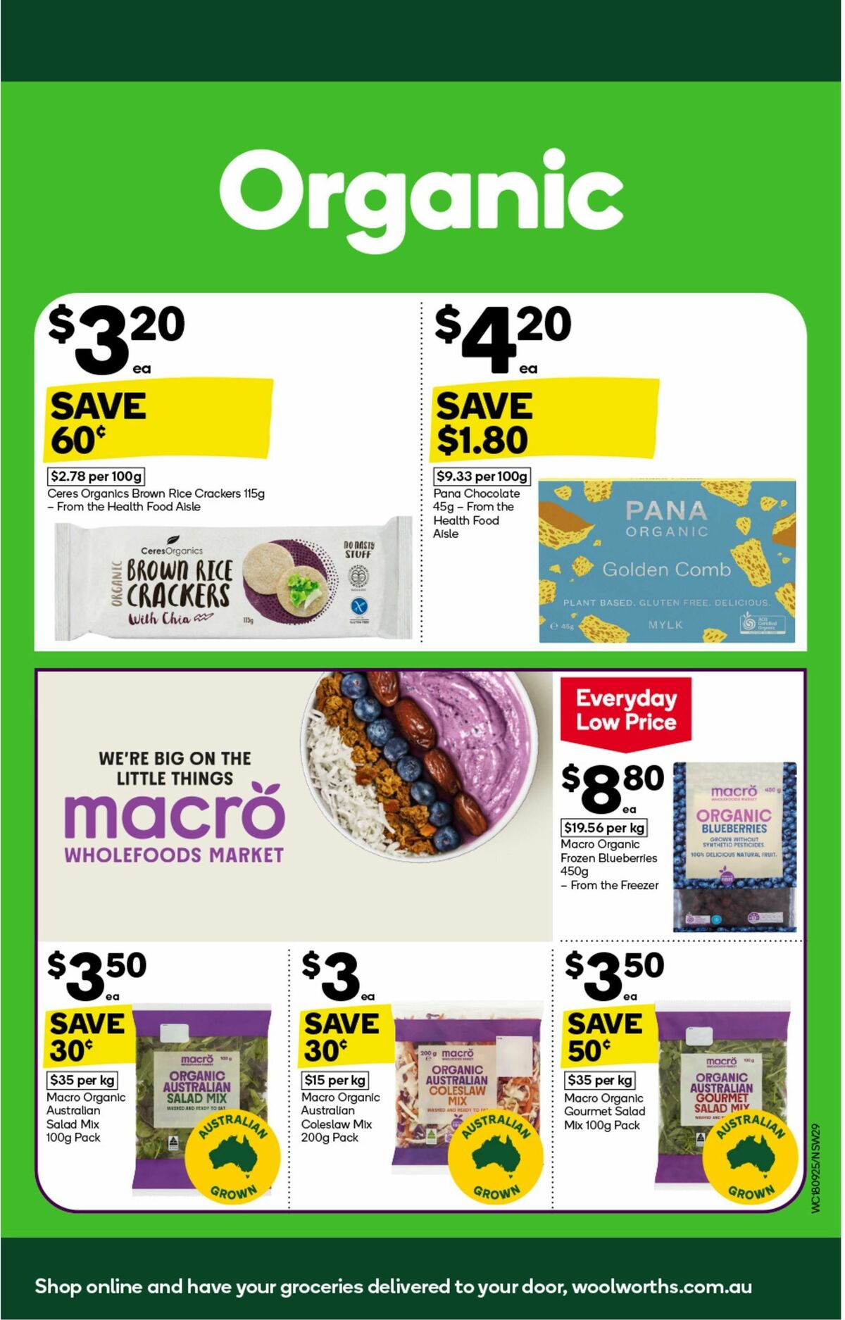 Woolworths Catalogues from 18 September