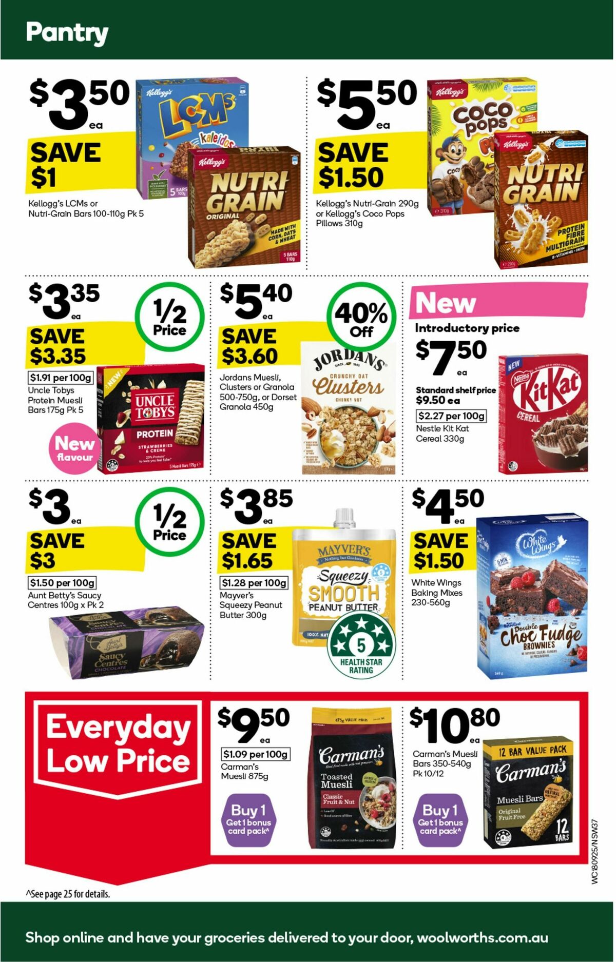 Woolworths Catalogues from 18 September