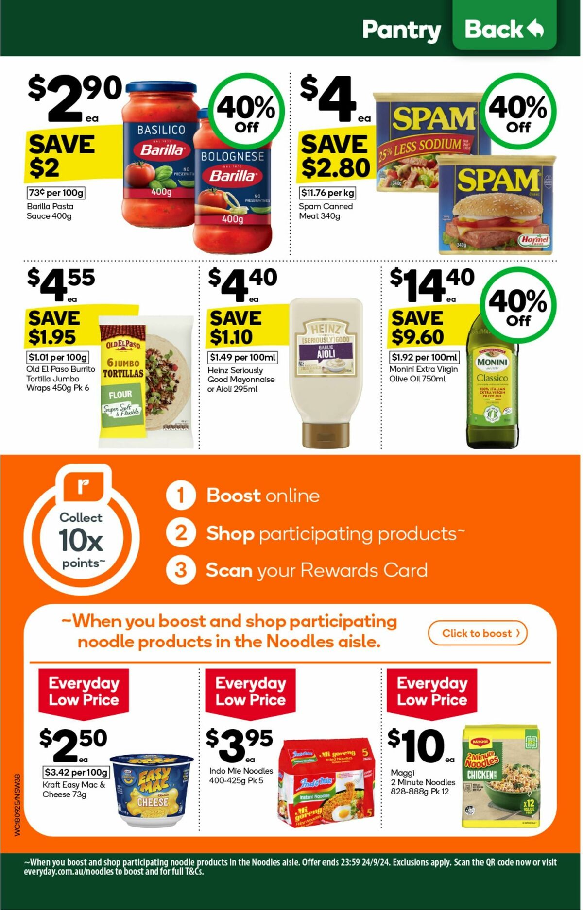 Woolworths Catalogues from 18 September