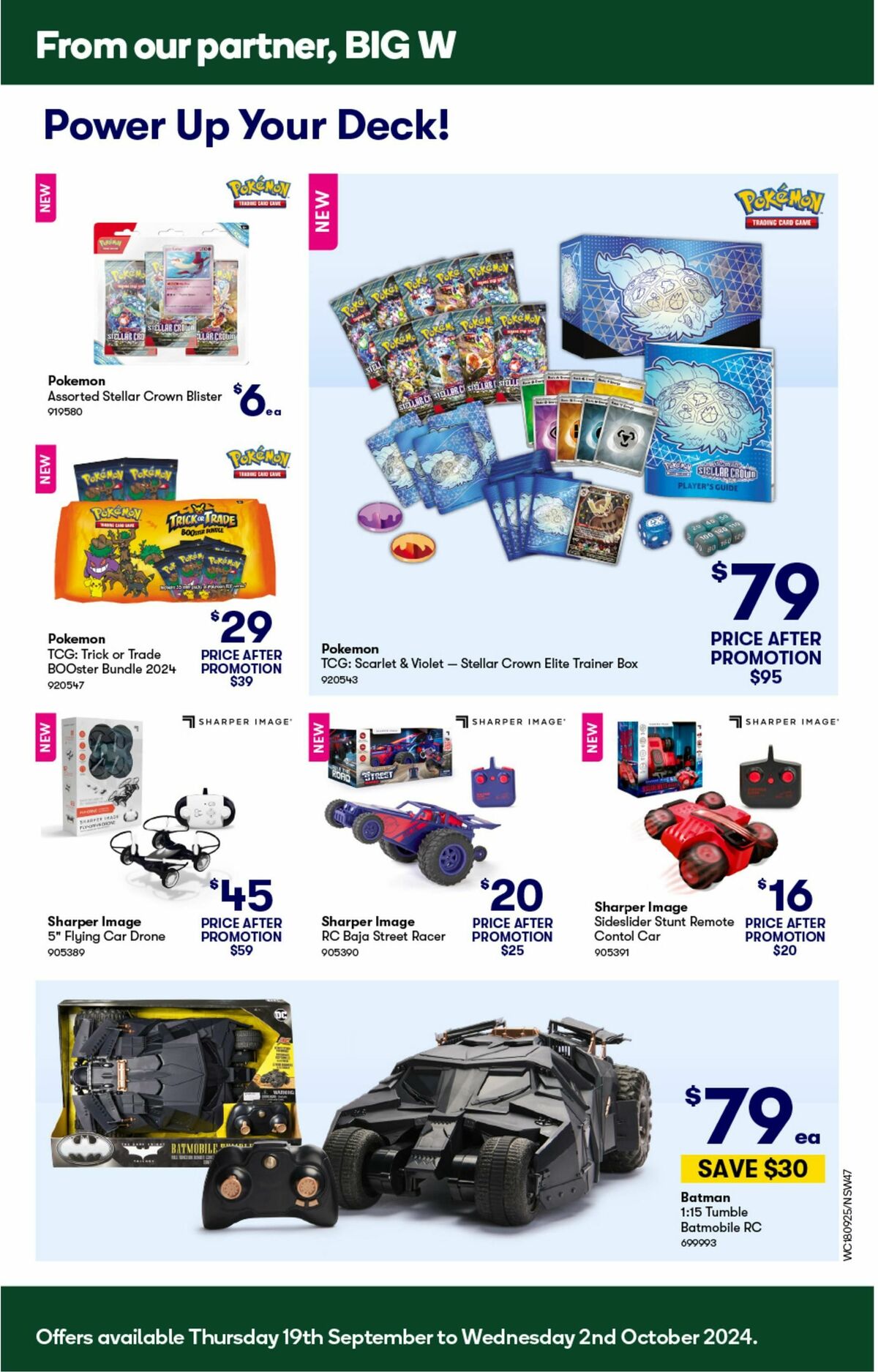 Woolworths Catalogues from 18 September