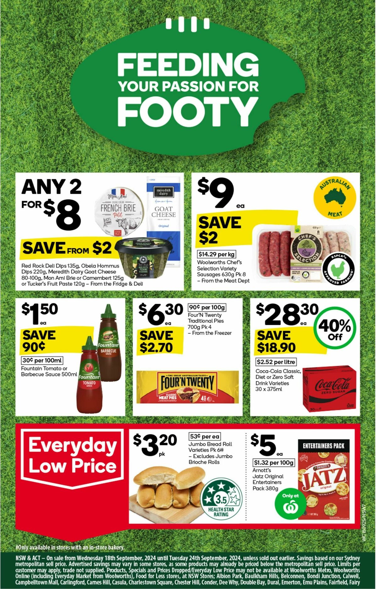 Woolworths Catalogues from 18 September