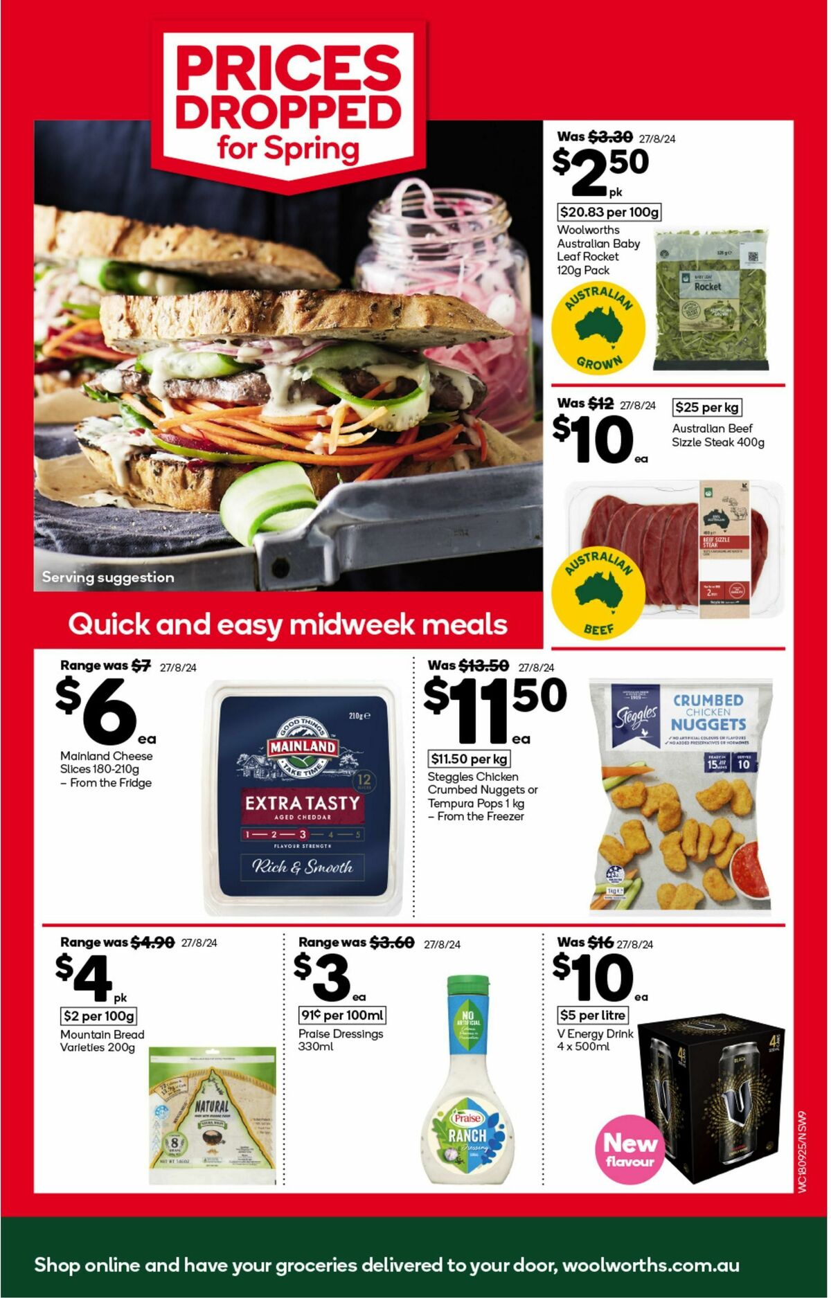 Woolworths Catalogues from 18 September