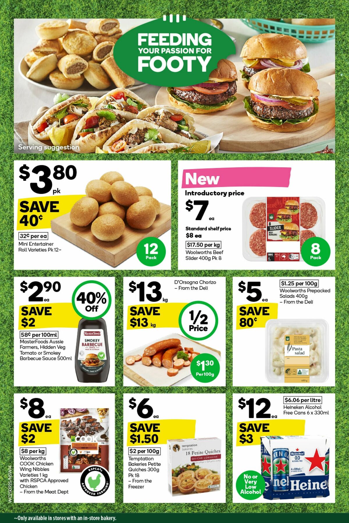 Woolworths Catalogues from 25 September