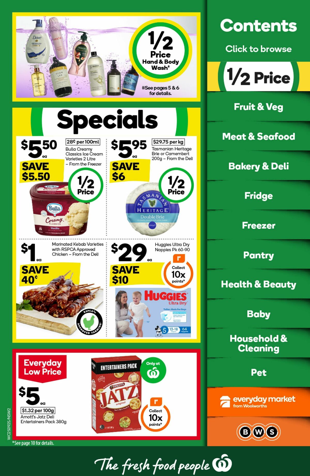 Woolworths Catalogues from 25 September