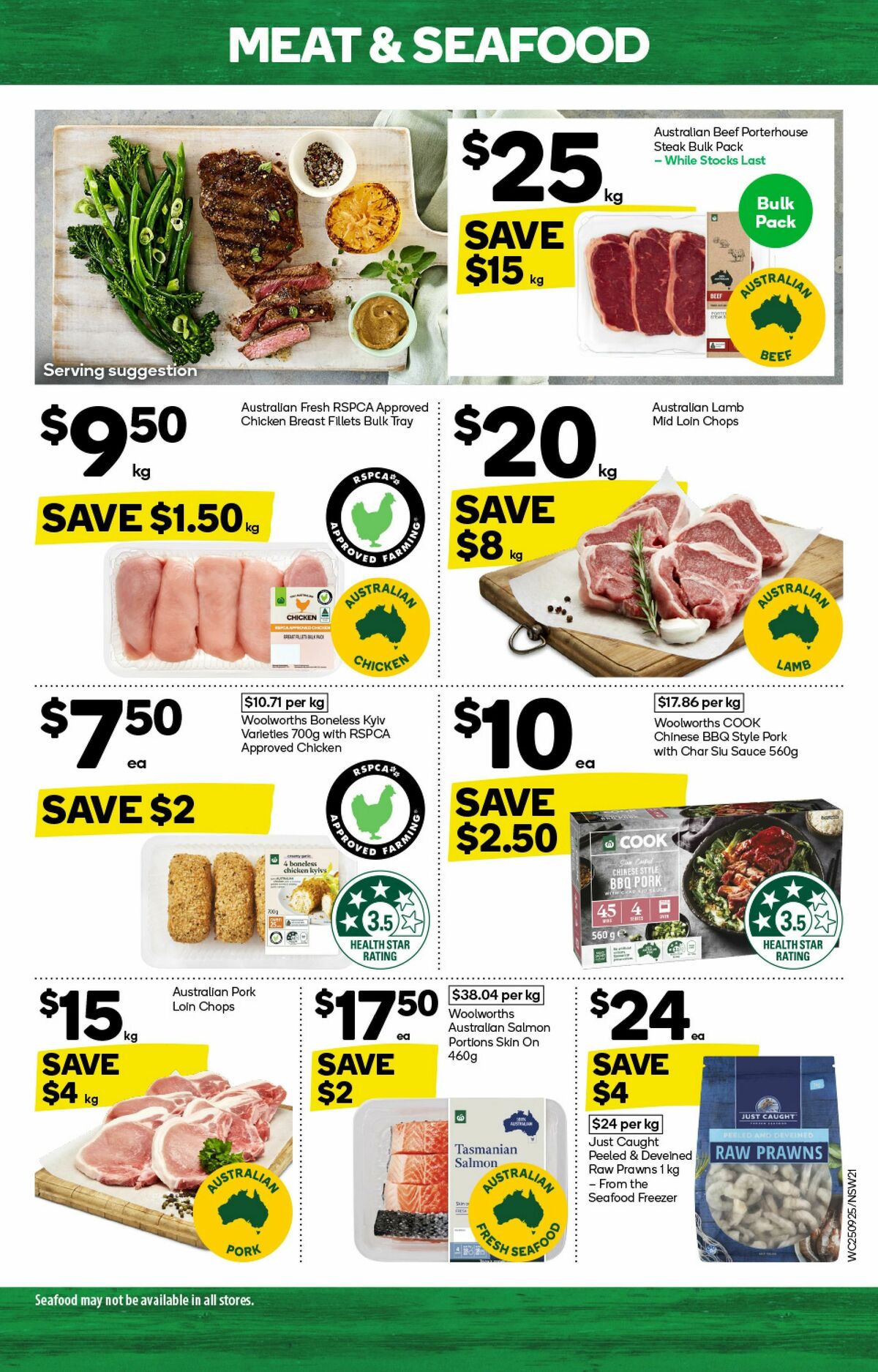 Woolworths Catalogues from 25 September