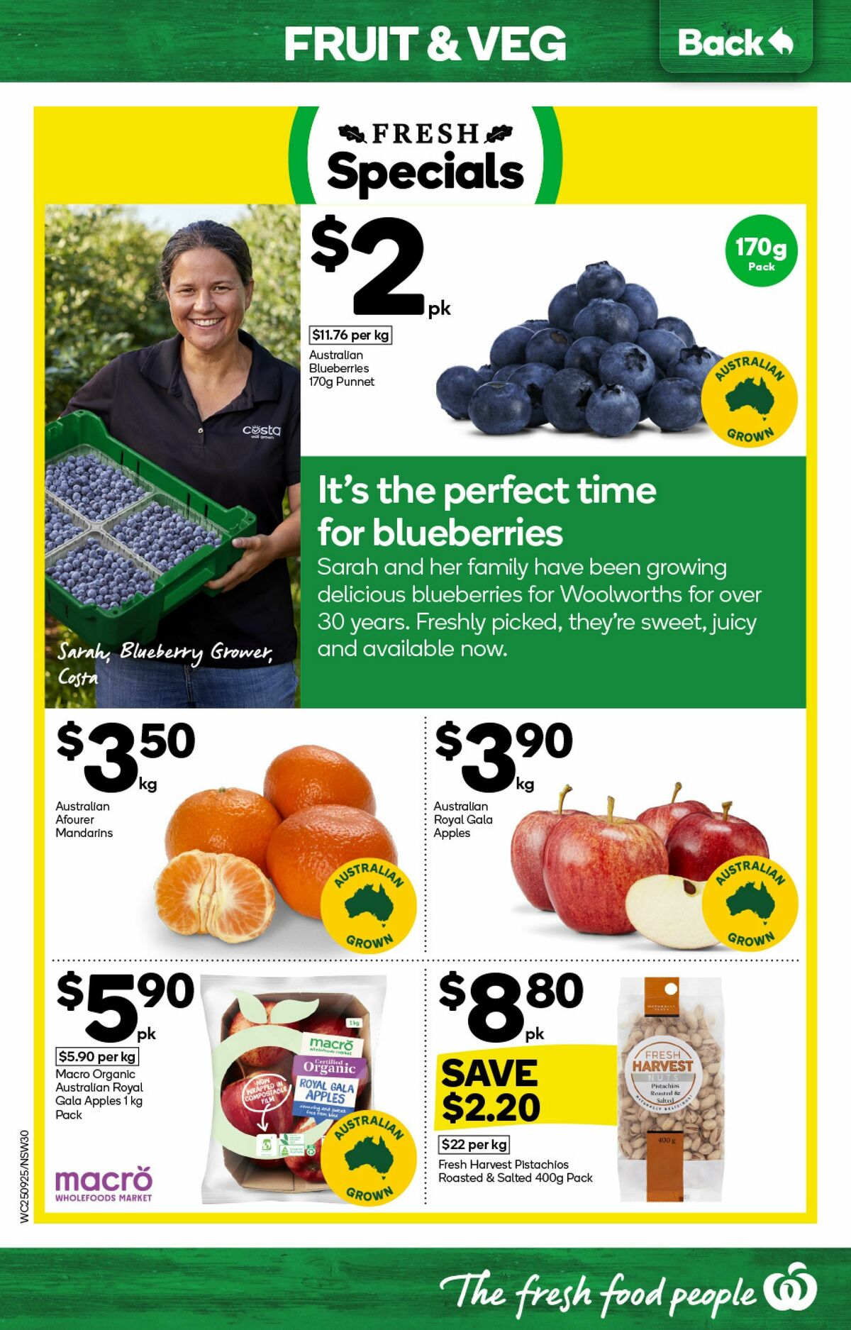 Woolworths Catalogues from 25 September