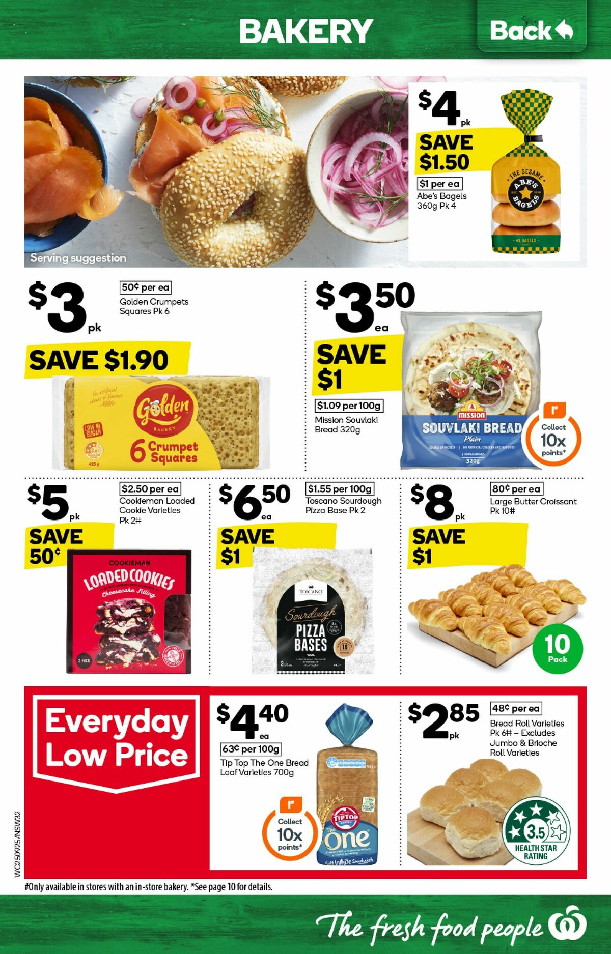 Woolworths Catalogues from 25 September