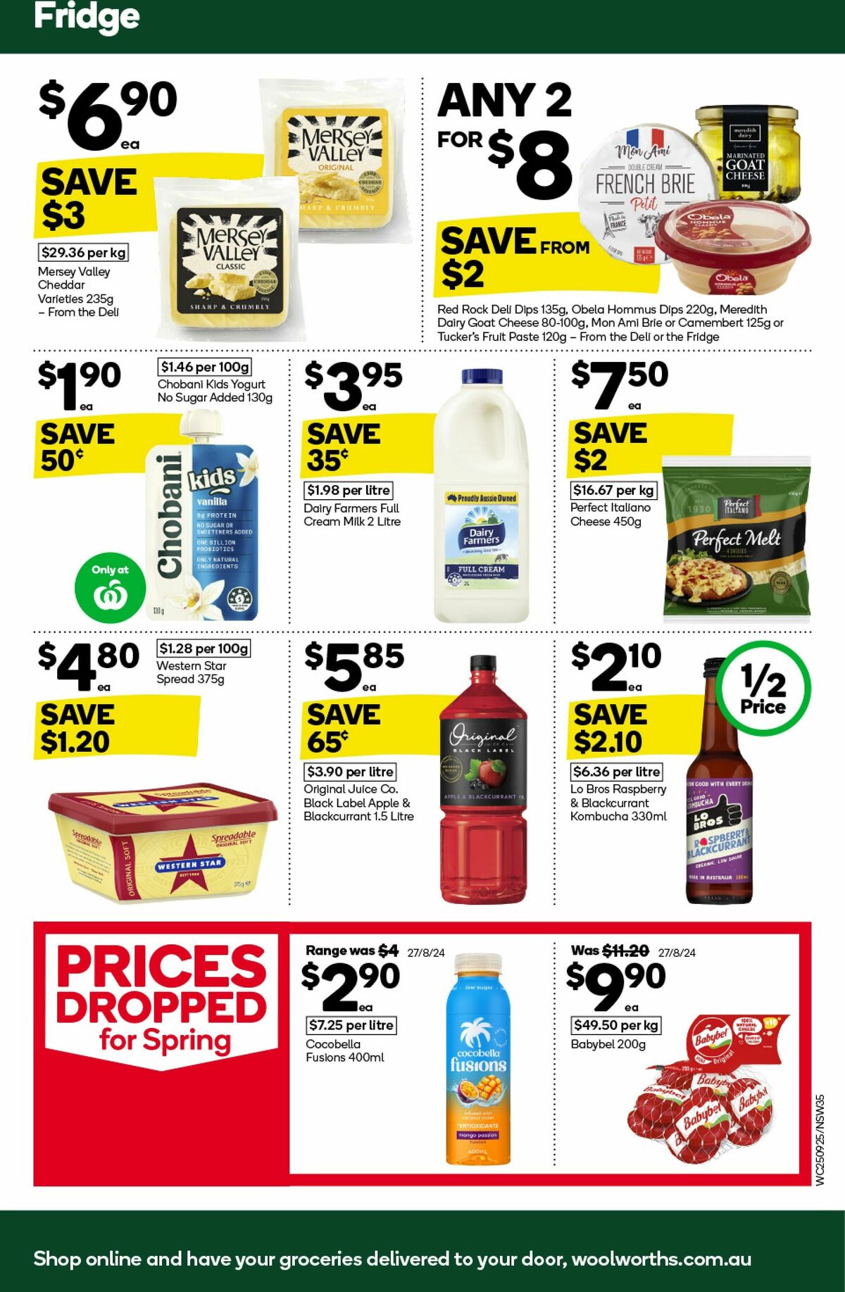 Woolworths Catalogues from 25 September