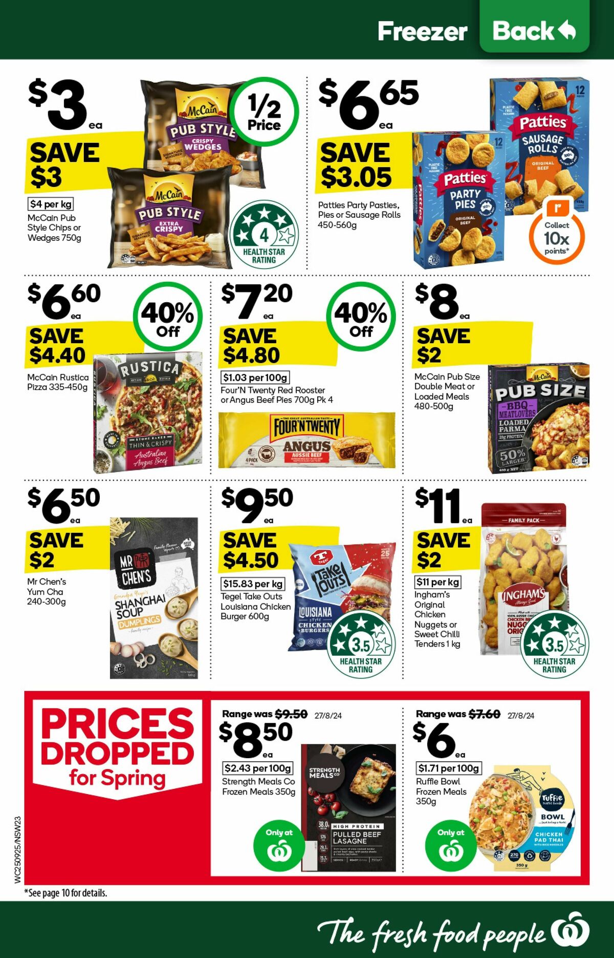 Woolworths Catalogues from 25 September