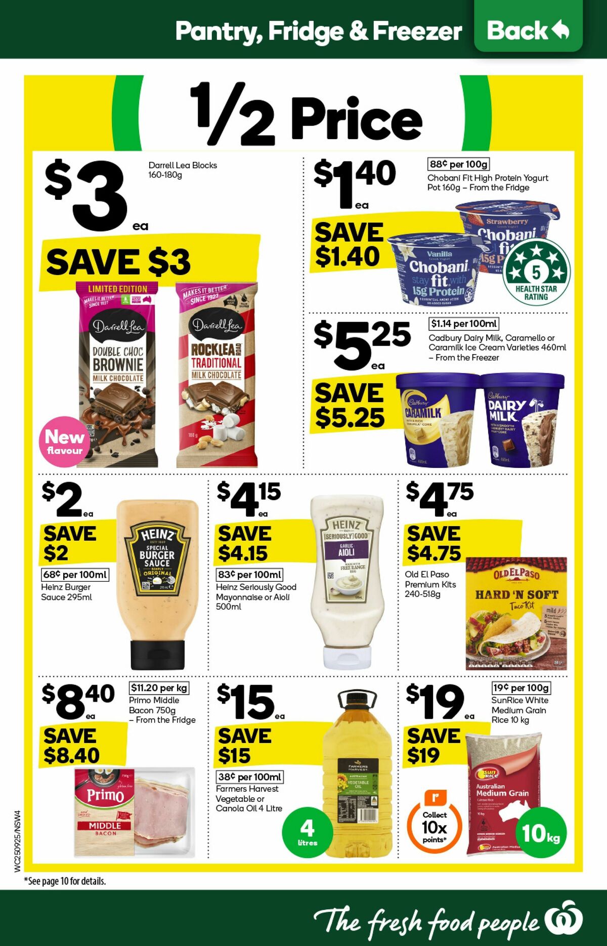 Woolworths Catalogues from 25 September