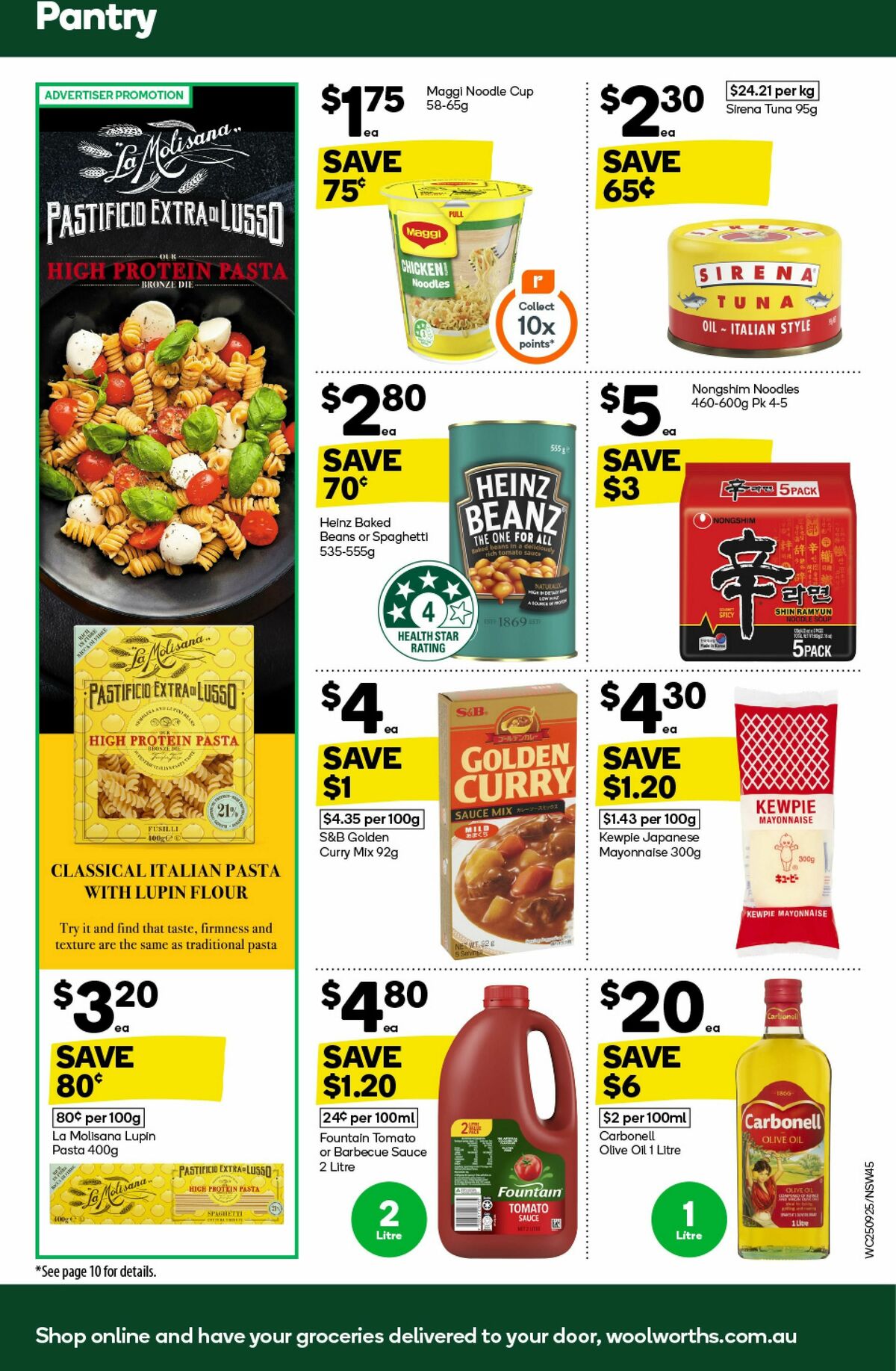 Woolworths Catalogues from 25 September