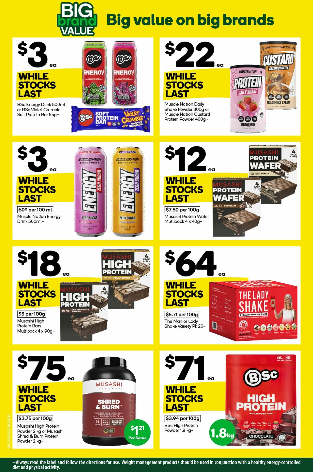 Woolworths Catalogues from 25 September