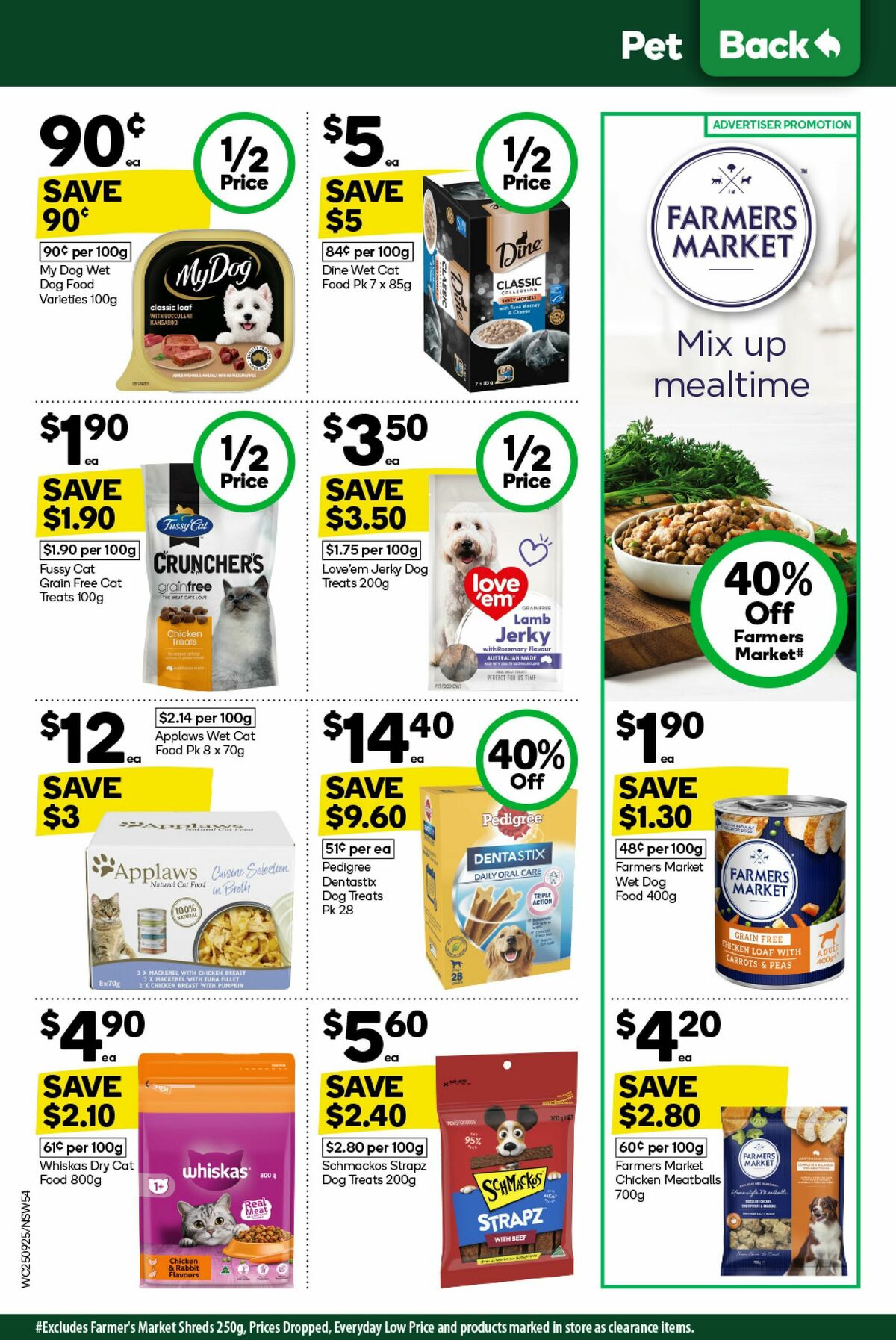 Woolworths Catalogues from 25 September