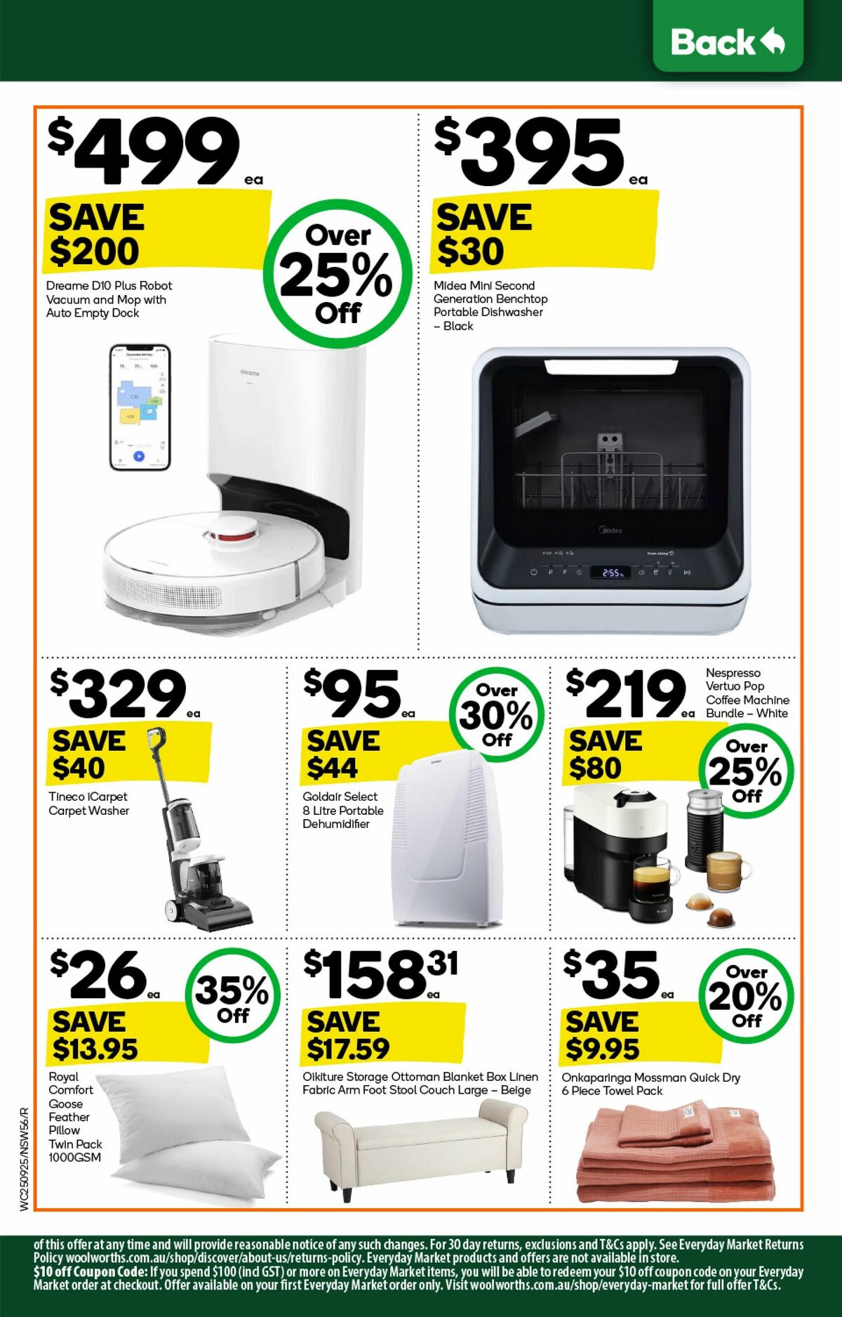 Woolworths Catalogues from 25 September