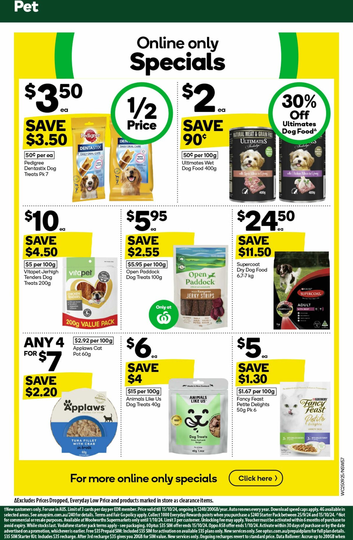 Woolworths Catalogues from 25 September