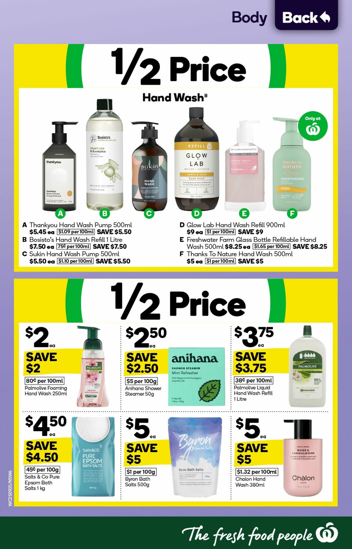 Woolworths Catalogues from 25 September