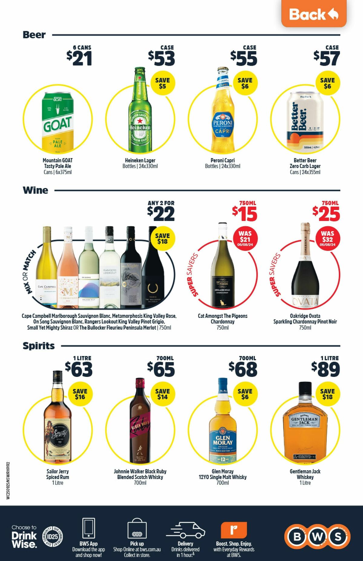 Woolworths Catalogues from 25 September