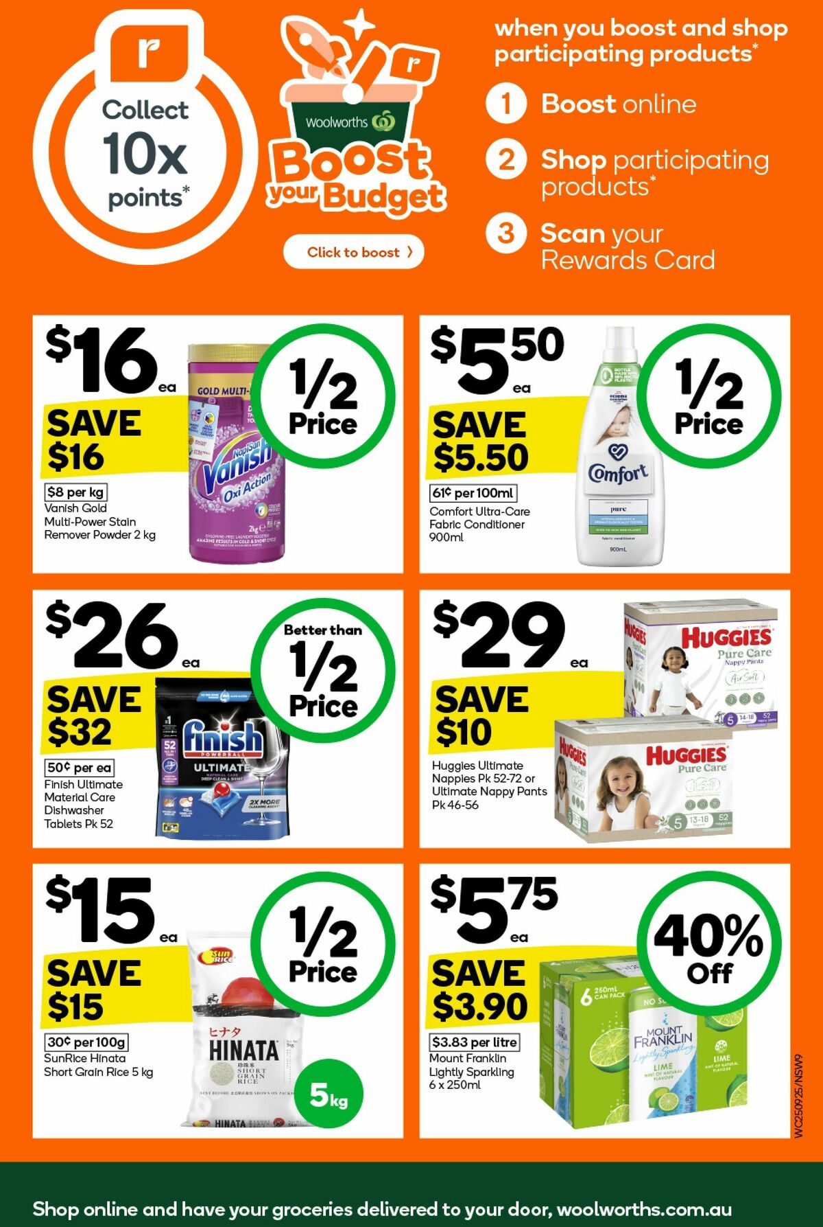 Woolworths Catalogues from 25 September