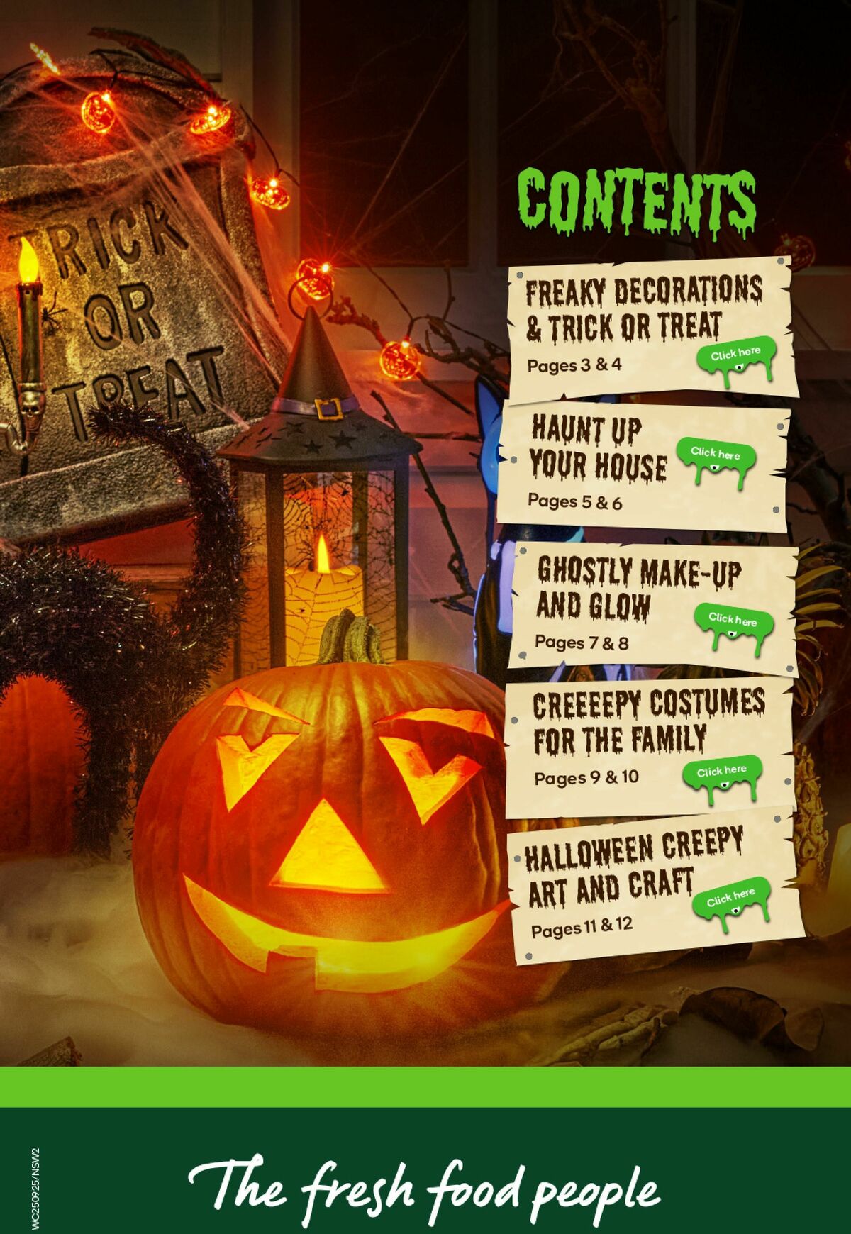 Woolworths Happy Halloween Catalogues from 25 September