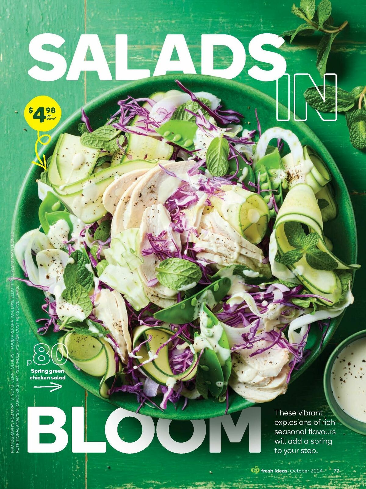 Woolworths Fresh Ideas Magazine October Catalogues from 1 October