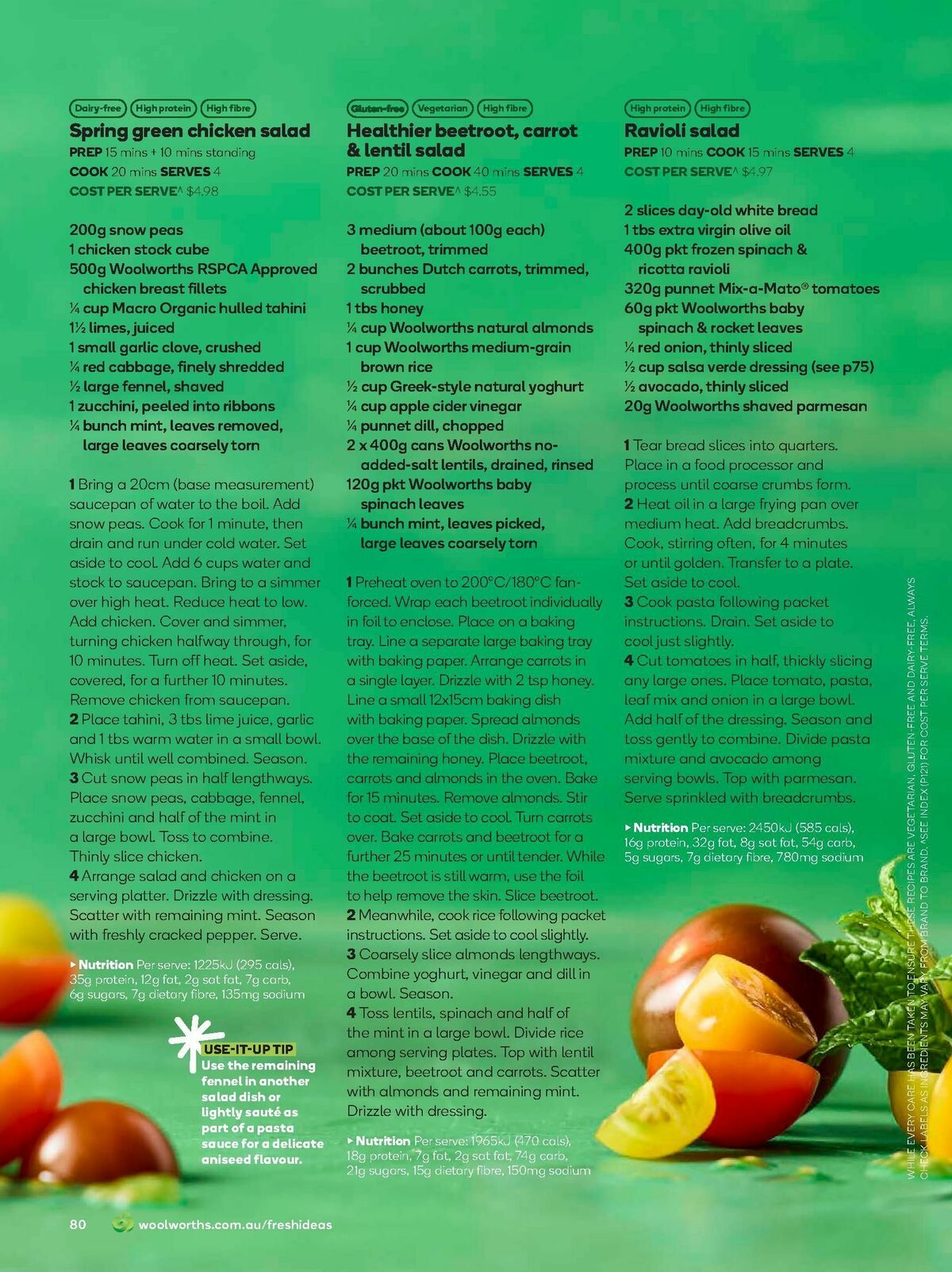 Woolworths Fresh Ideas Magazine October Catalogues from 1 October