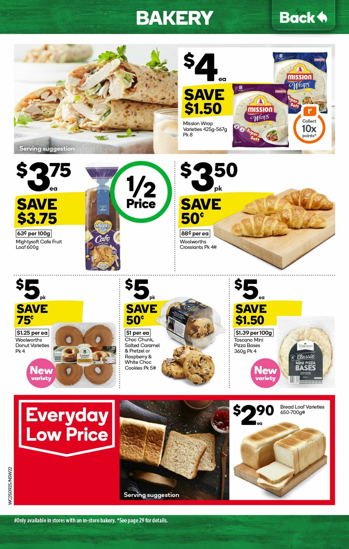 Woolworths Catalogues from 2 October